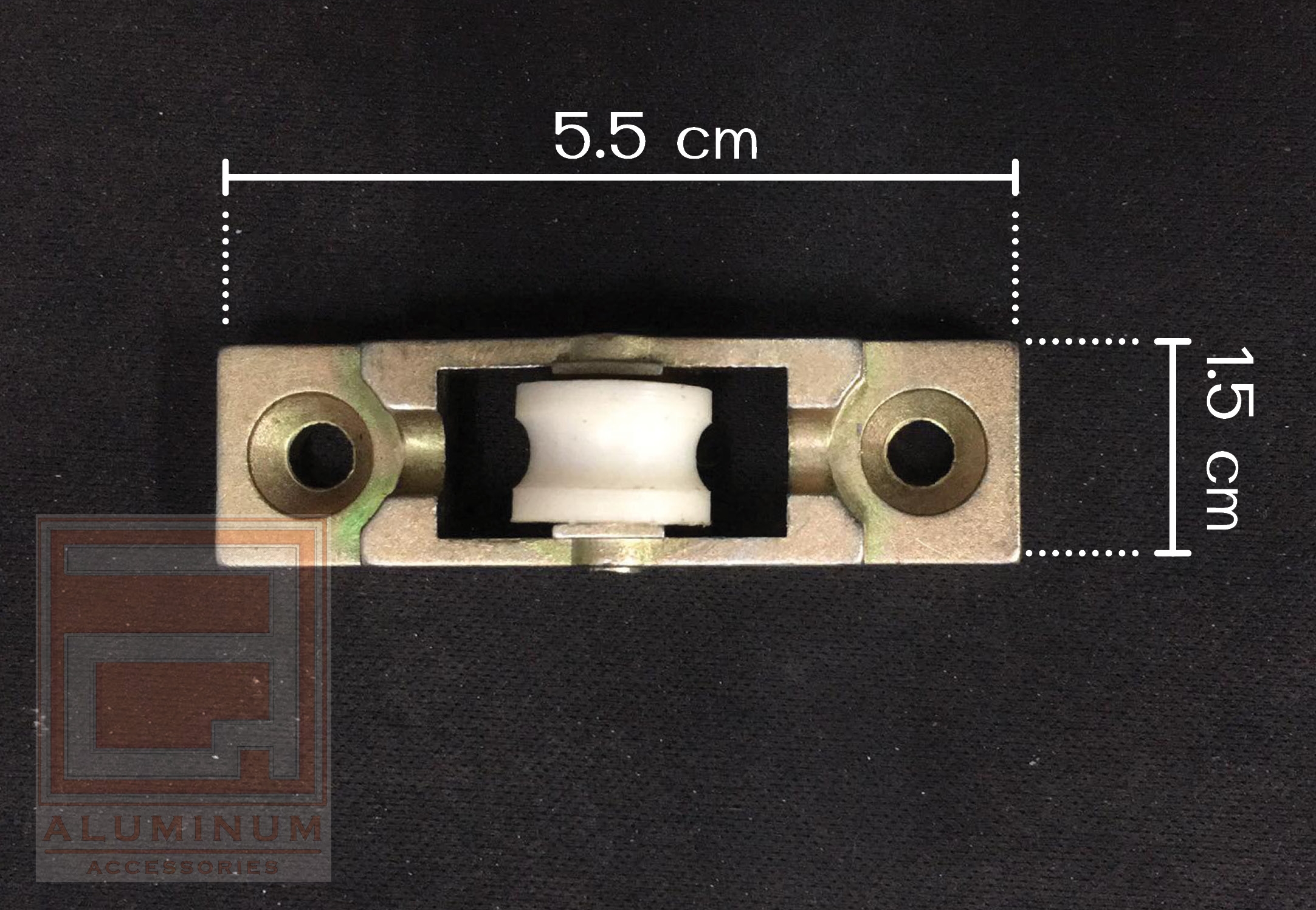 ล้อบานเลื่อนเดี่ยว UPVC