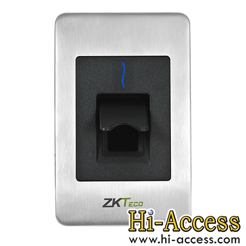 หัวอ่านลายนิ้วมือ ยี่ห้อ ZKTeco รุ่น FR1500-WP/Mifare สำหรับระบบ Access Control