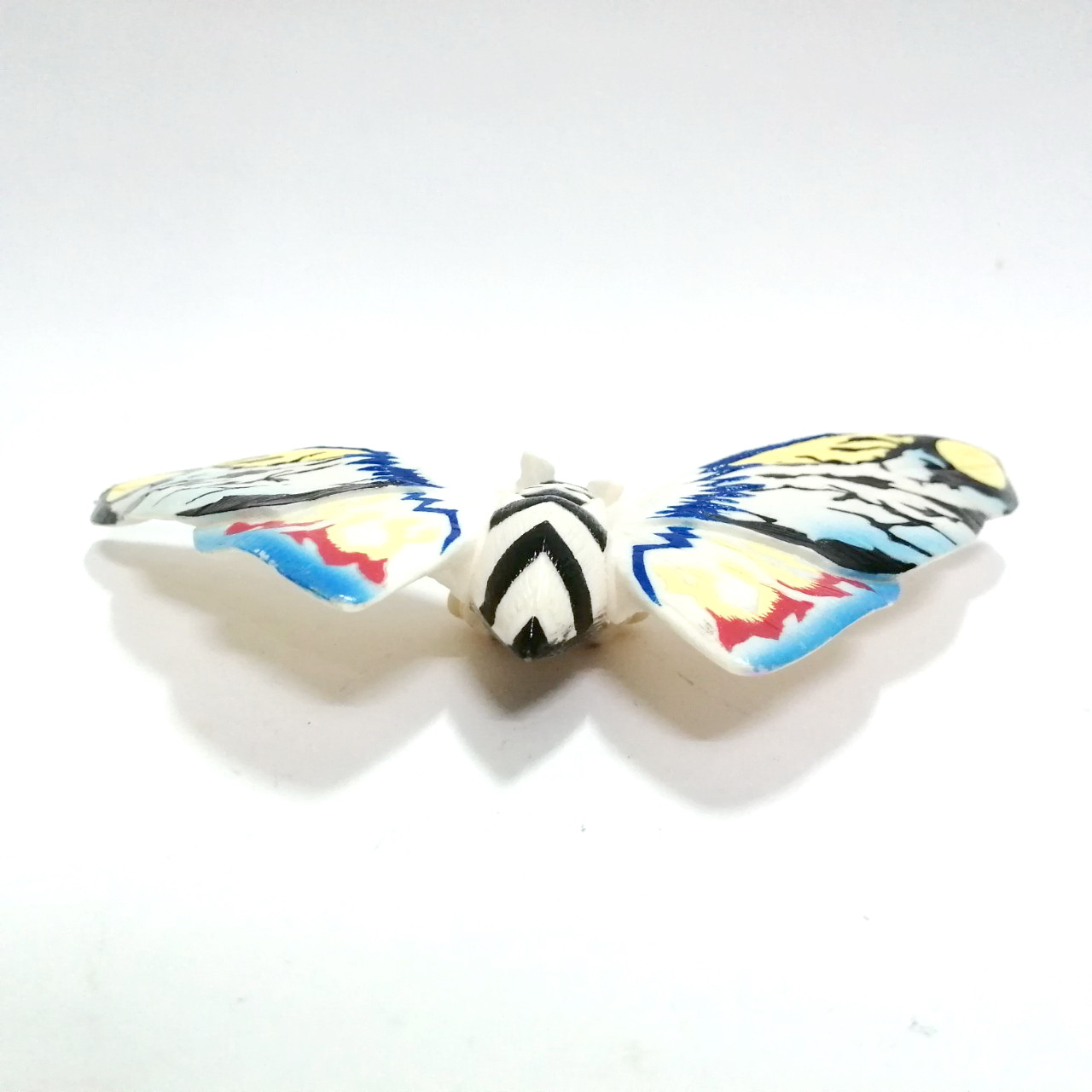 ซอฟ 7 นิ้ว แบทธ่า ศัตรูมอธร่า ปีกกว้าง 7 นิ้ว ตัวยาว4นิ้ว มีปั๊มใต้ท้อง สภาพดี