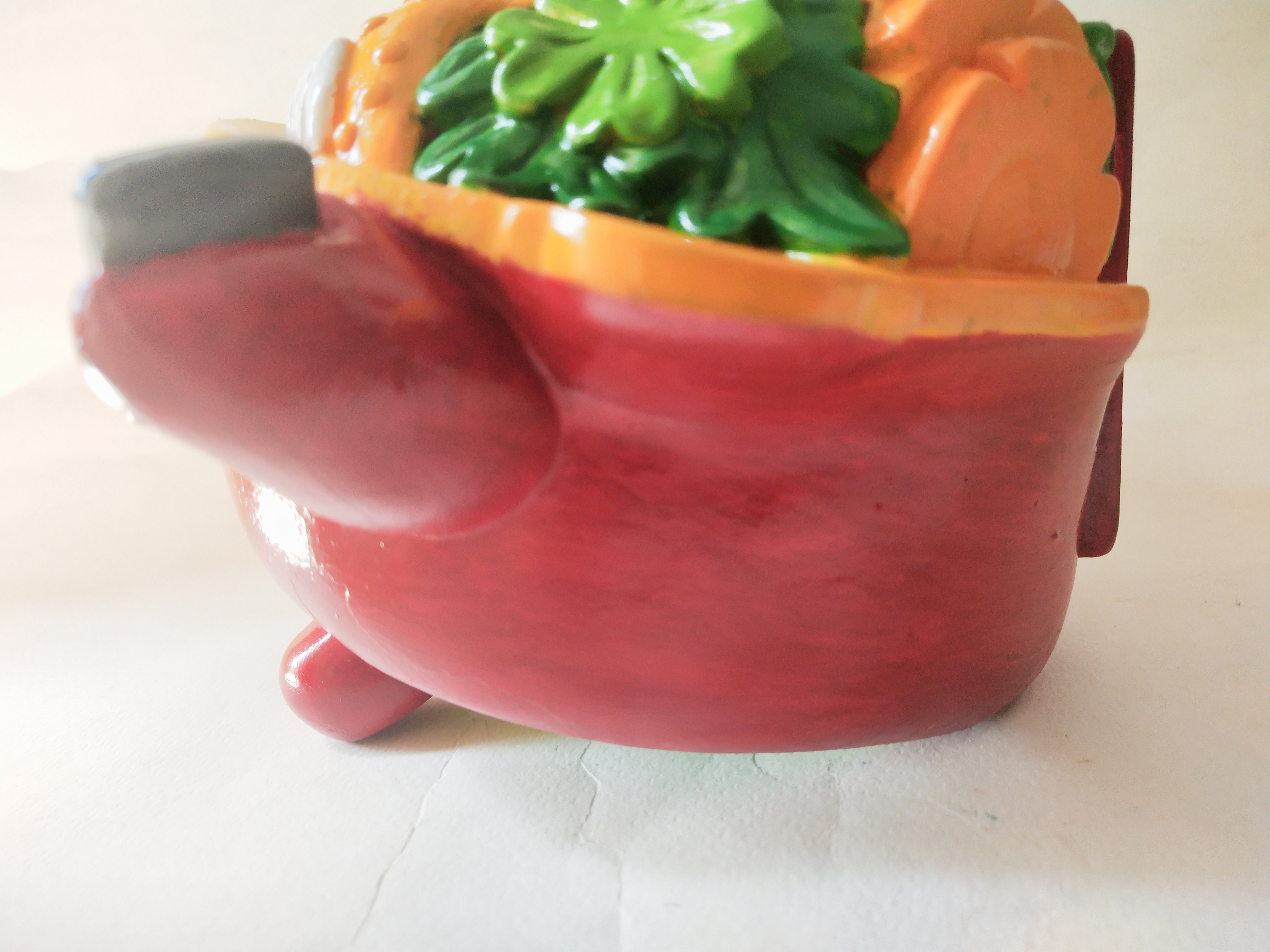 ของสะสมจาก MK สุกี้*** มีตำหนิ ซ่อมสี โปรดดูทุกภาพ กล่องทิชชู่หม้อสุกี้ จาก เอ็มเคสุกี้