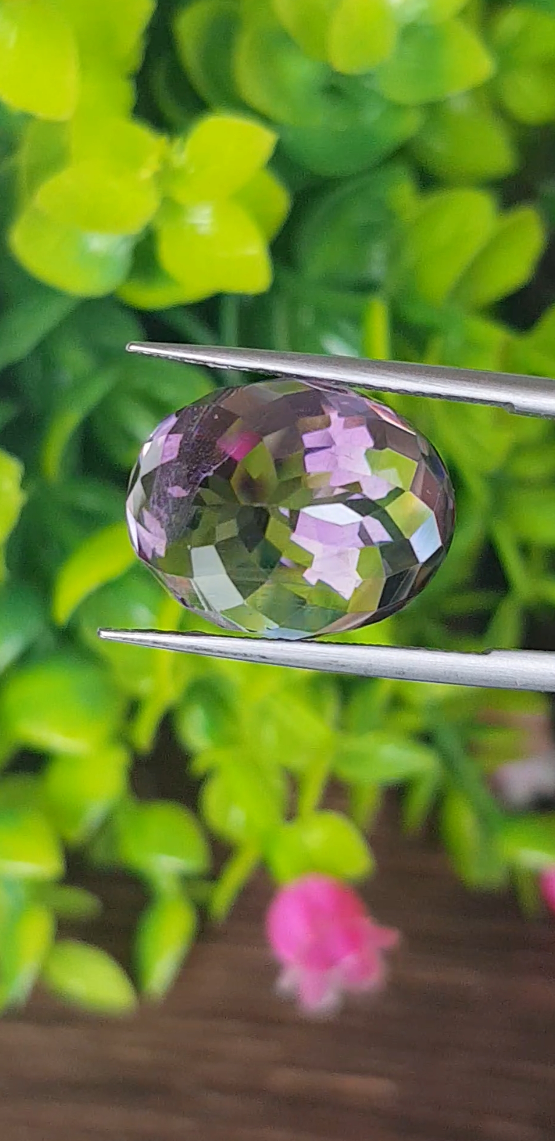 พลอย อเมทิส Amethyst 15.57 กะรัต (Cts.) พลอยแท้ อัญมณีมงคลประจําวันเกิด เครื่องประดับพลอย