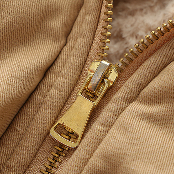 เสื้อโค้ทกันหนาววินเทจใส่ติดลบ มีฮู้ด ซับเฟอร์ขนนุ่มเต็มตัว (12203LM)