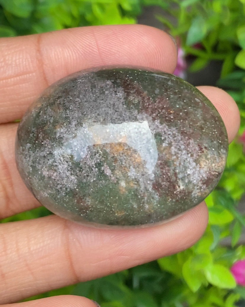 โป่งข่าม ควอตซ์ Included Quartz 144.55 กะรัต Cts พลอยแท้ อัญมณีมงคลประจําวันเกิด เครื่องประดับพลอย
