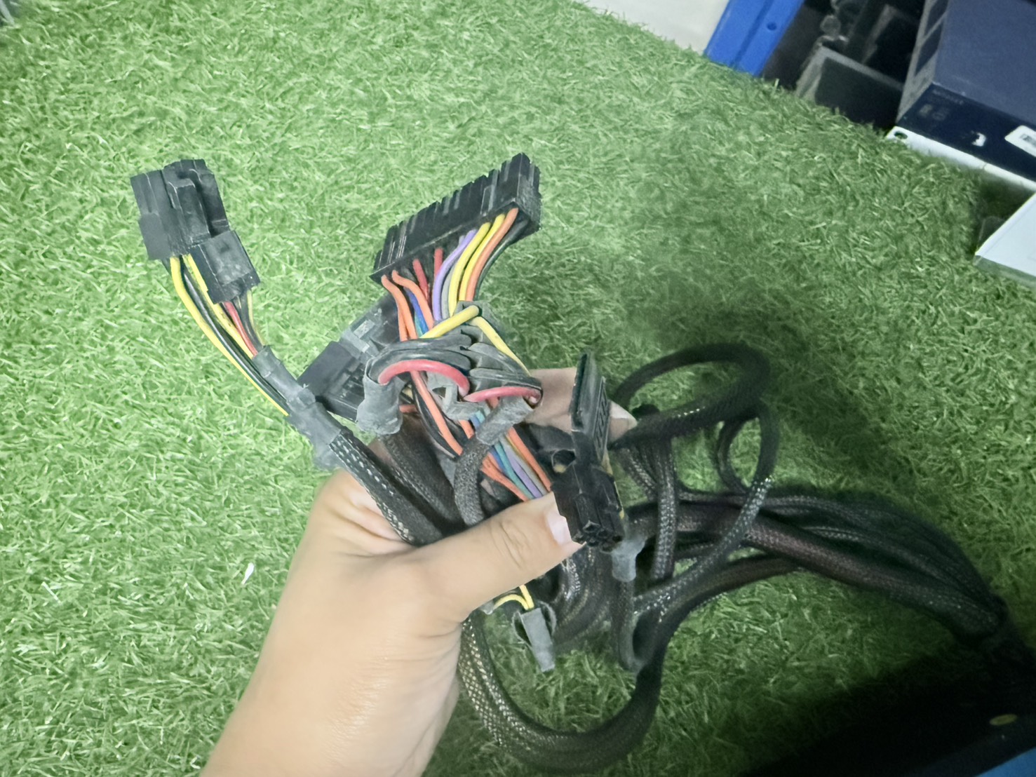 POWER SUPPLY PLENTY SUPER BLACK 3 - 550W สายตามรูป