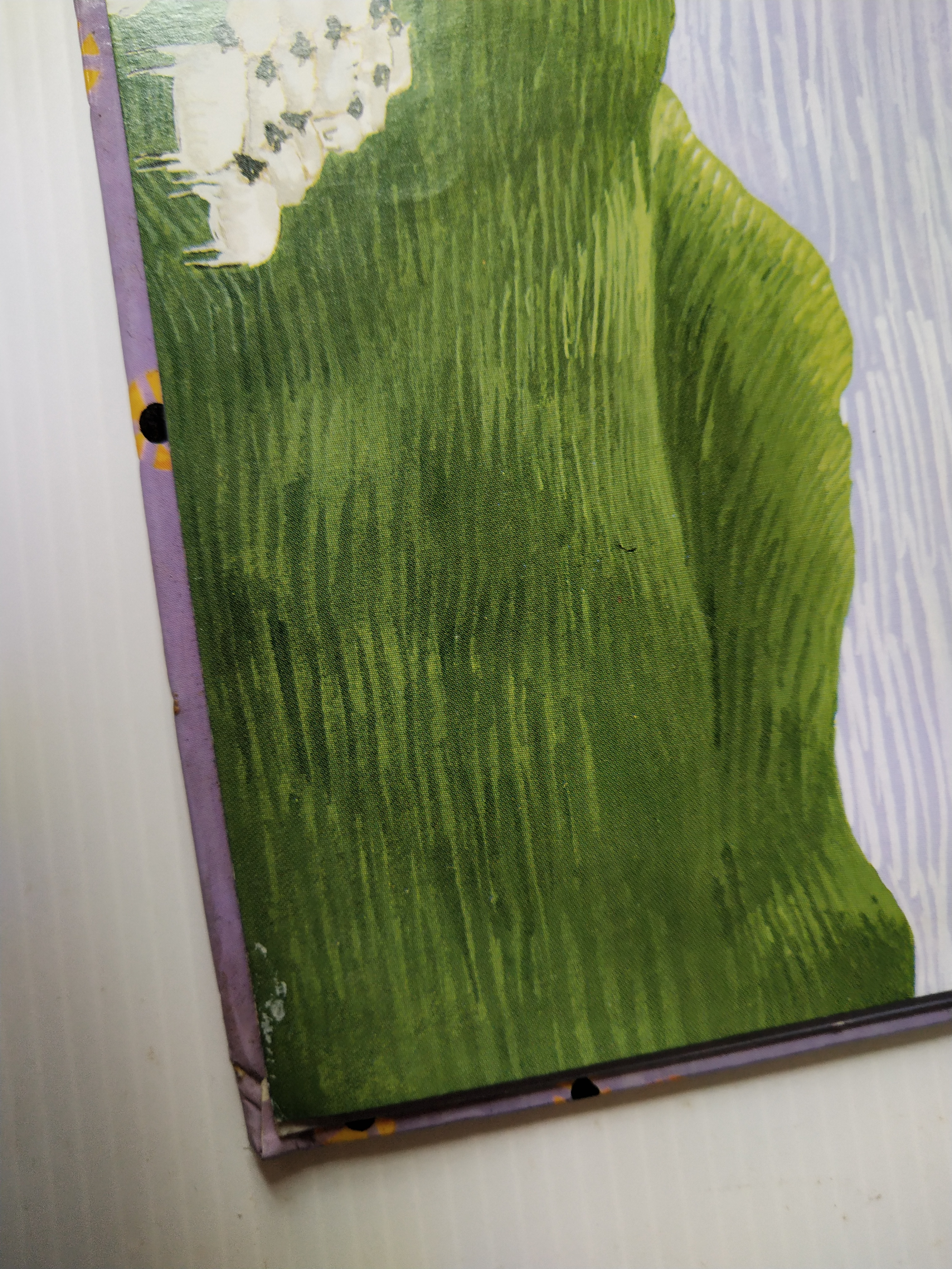 หนังสือนิทาน**มีตำหนิ โปรดดูทุกภาพ ฉบับภาษาอังกฤษ The Friendly Beasts ,a Christmas Carol. ภาพโดย Sharon MacGinley