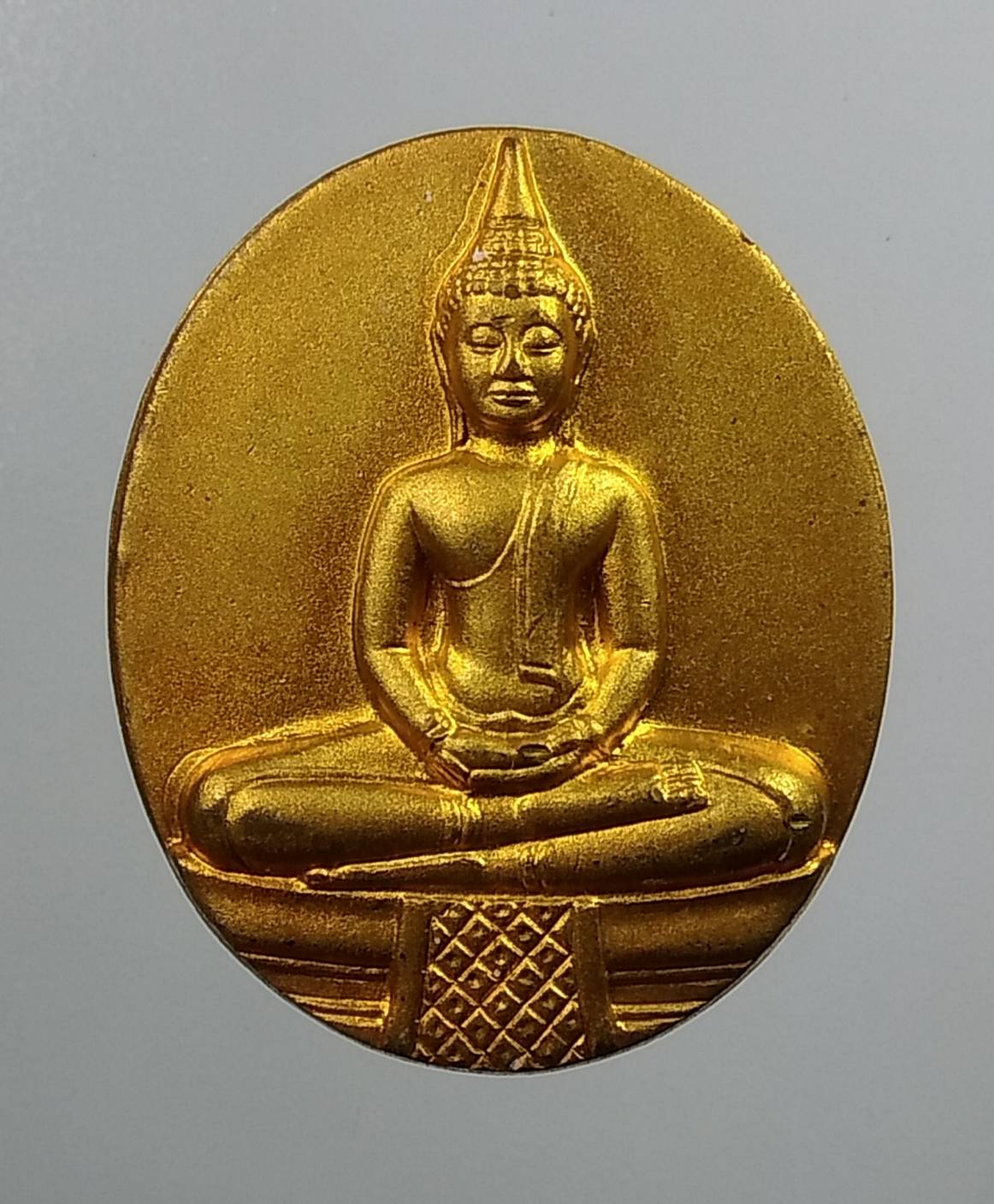 A1840 เหรียญหลวงพ่อโสธร หลังสมเด็จพระพุฒาจารย์(เกี่ยว) วัดสระเกศ กรุงเทพฯ