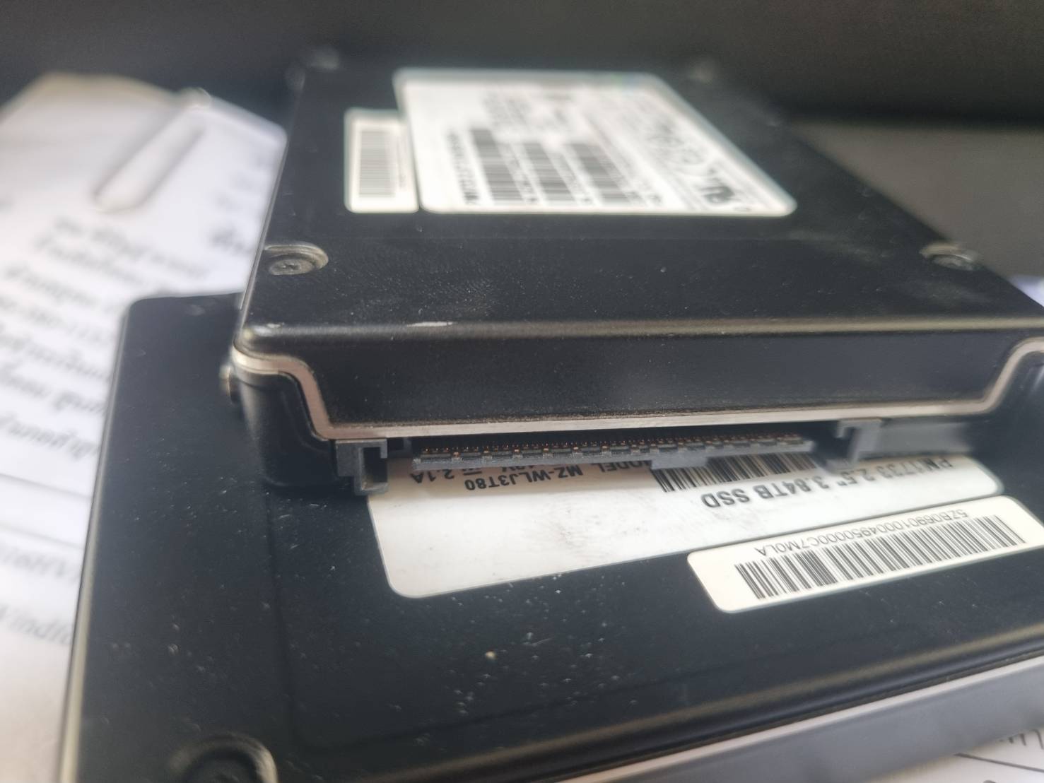 SSD PM1733 2.5" 3.84TB port u2 รองรับ Server รุ่น Dell R640 ขึ้นไป หรือ HP Gen10 ขึ้นไป มี 2 ลูก