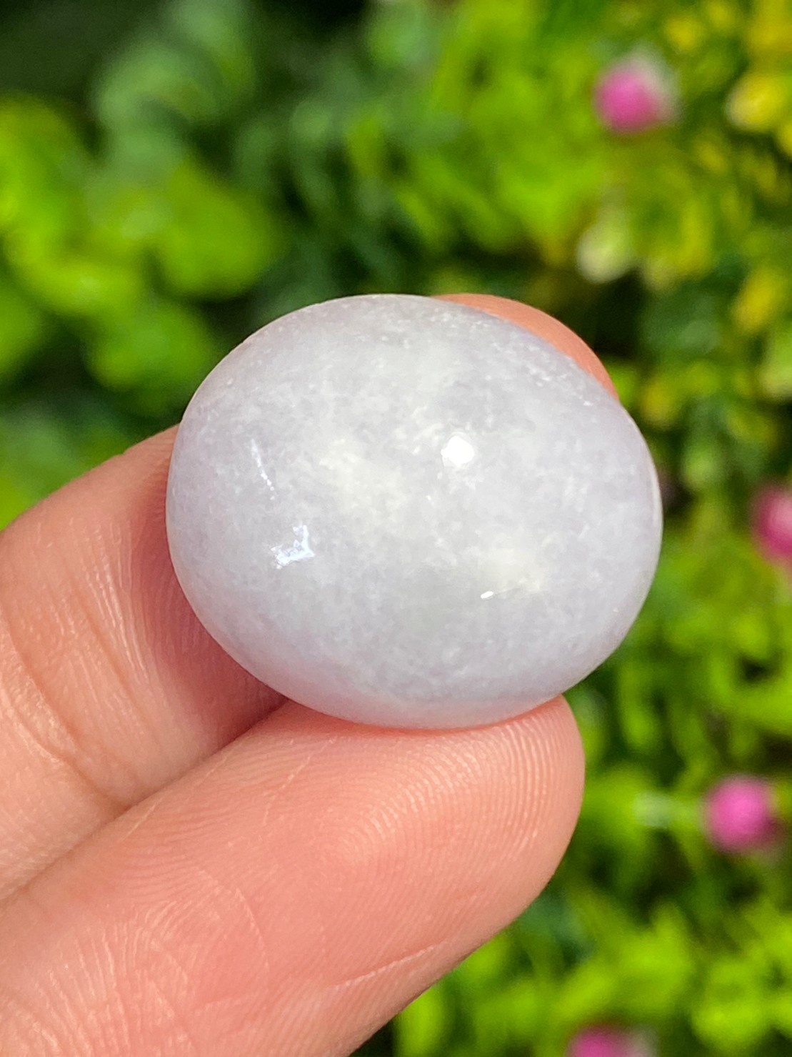 หยกพม่าเจียรนัย (Burmese jade ) 26.26 กะรัต หยกพม่า (jadeite)