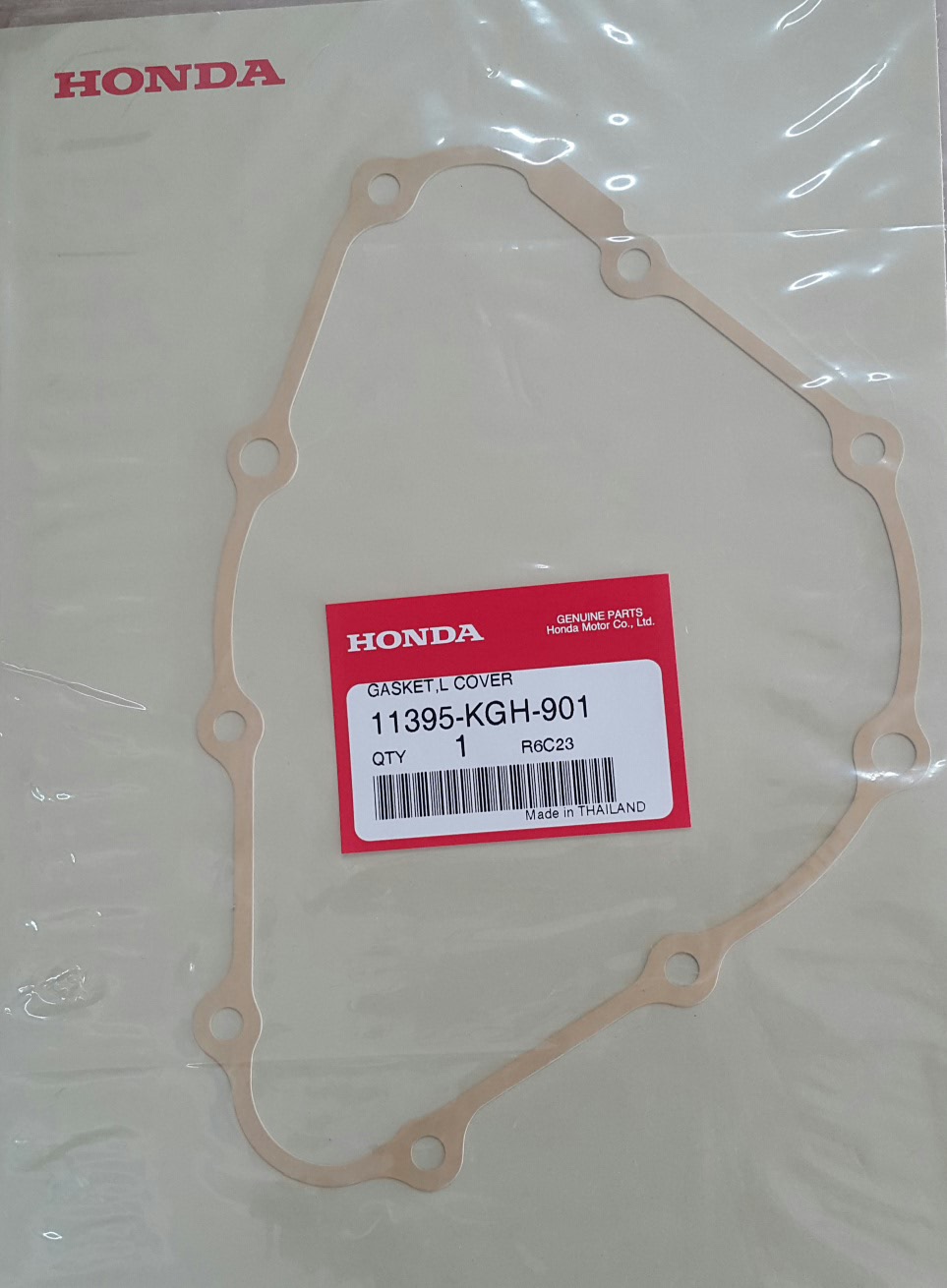 ปะเก็นฝาครอบเครื่องด้านซ้าย โซนิค125/CBR150M,R(ตัวแรก-ปี17)