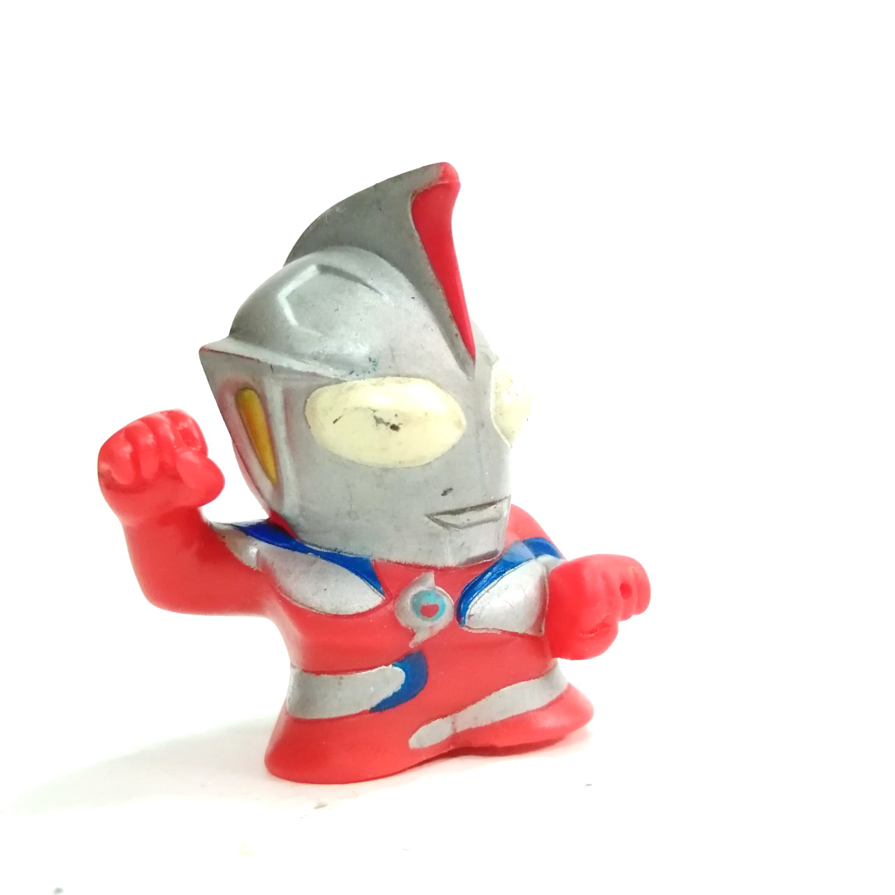 ตุ๊กตายาง ขนาด2นิ้ว อุลตร้าแมนคอสมอส โคโรน่าโหมด SD ขนาดตามรูป สภาพดีมีรอยบ้าง