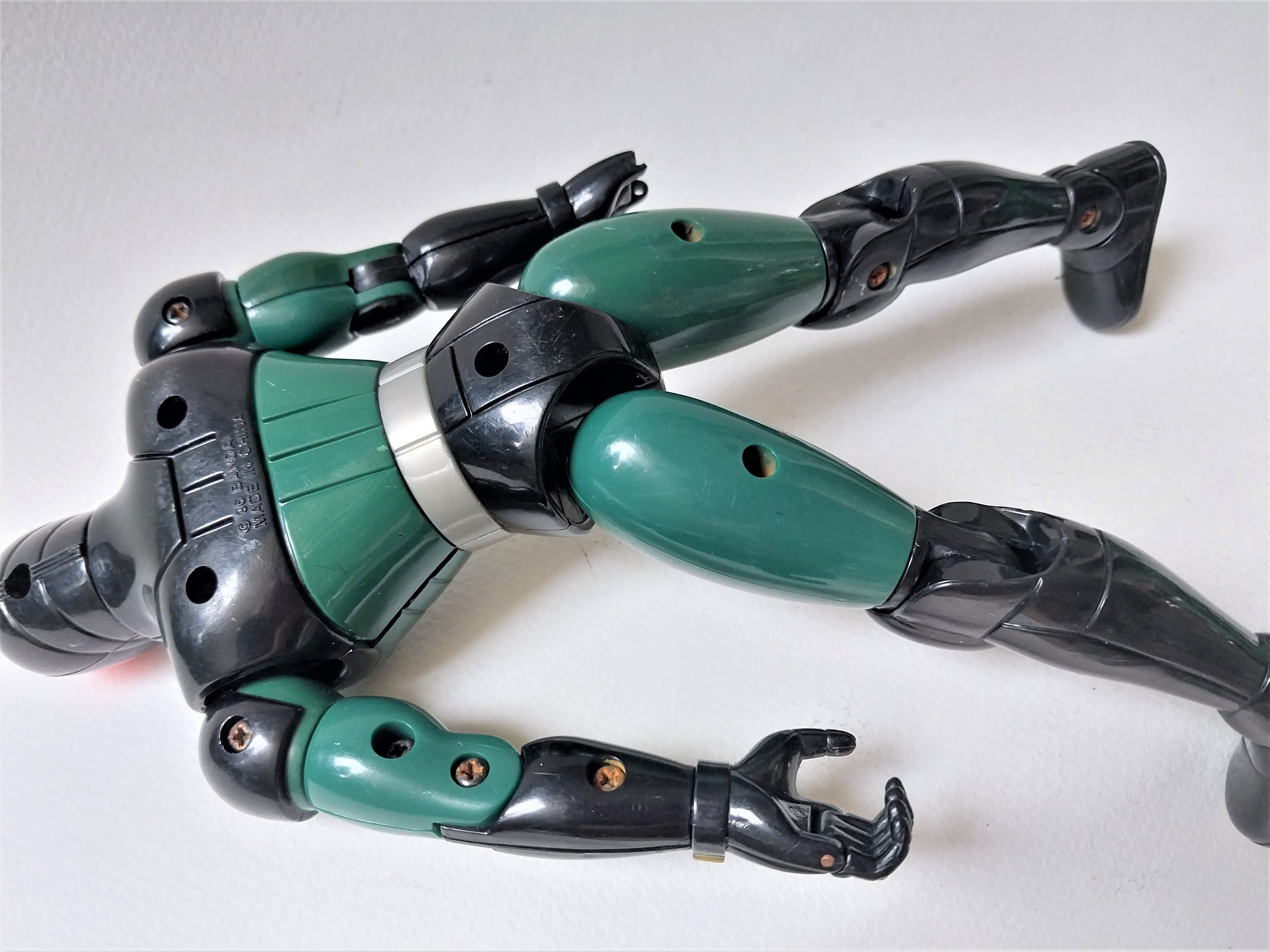 มีหลายภาพ ,**ไม่มีเขา มือชำรุด สีมีรอยบ้าง ตามภาพ มาส์คไรเดอร์แบล๊ค RX Posable Action Figure ขนาด 8 นิ้ว ข้อต่อทั้งตัว ไม่หลวม