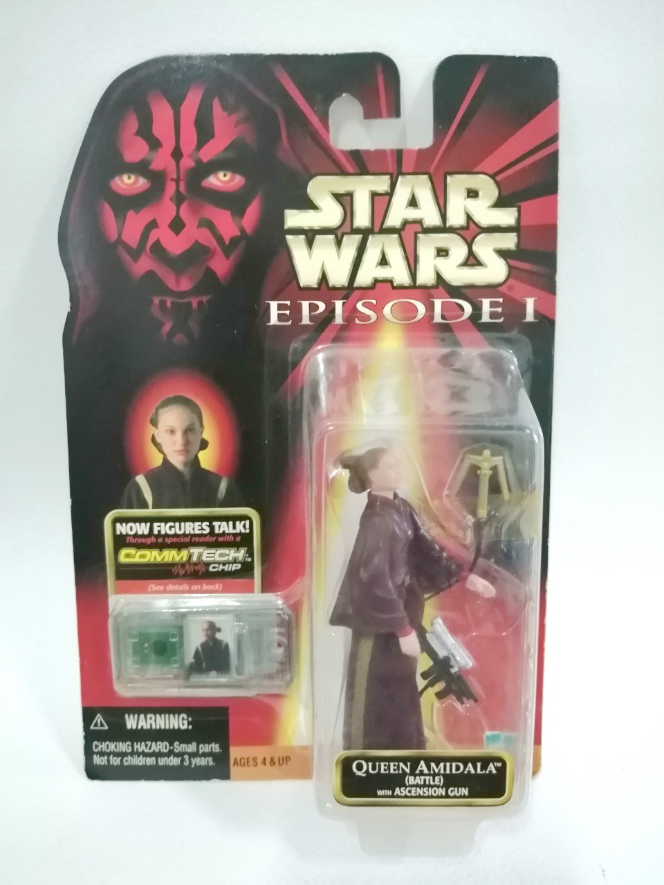 AFC แพคแดง QUEEN AMIDALA BATTLE จากภาพยนตร์ STAR WARS EP.1 แพคสภาพดี ยังไม่แกะ ของครบ