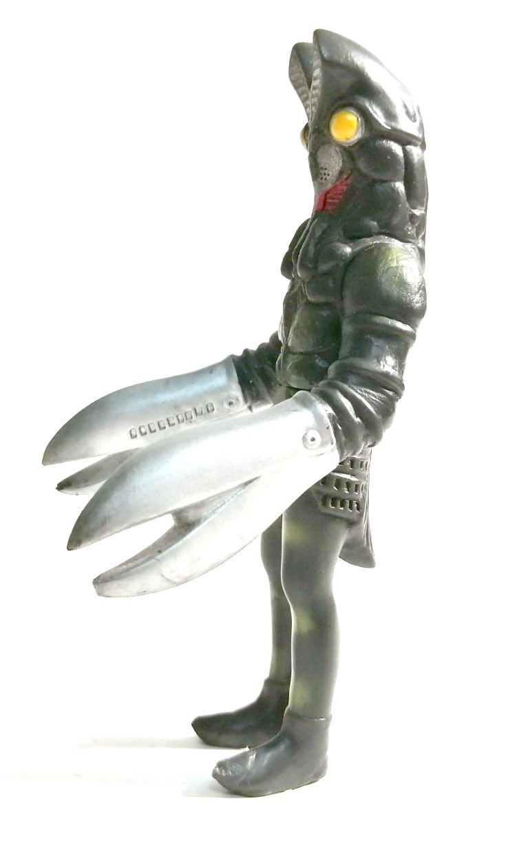 ซอฟ4.5นิ้ว มนุษย์ดาวบัลตั้น ตัวนี้ปรากฏตัวหลายครั้งในอุลตร้าแมนคนแรก ตัวนี้เป็นตัวทำสีพิเศษแตกต่างไปจากตัวก่อนๆ ที่สีออกฟ้าเขียว ตัวนี้เป็นซอฟขนาดเล็ก สูง12ซม.ของ Bandai ปี2005 รายละเอียดครบสมบูรณ์สวยงาม สภาพสะสมเก่าเก็บ ขายตามสภาพ