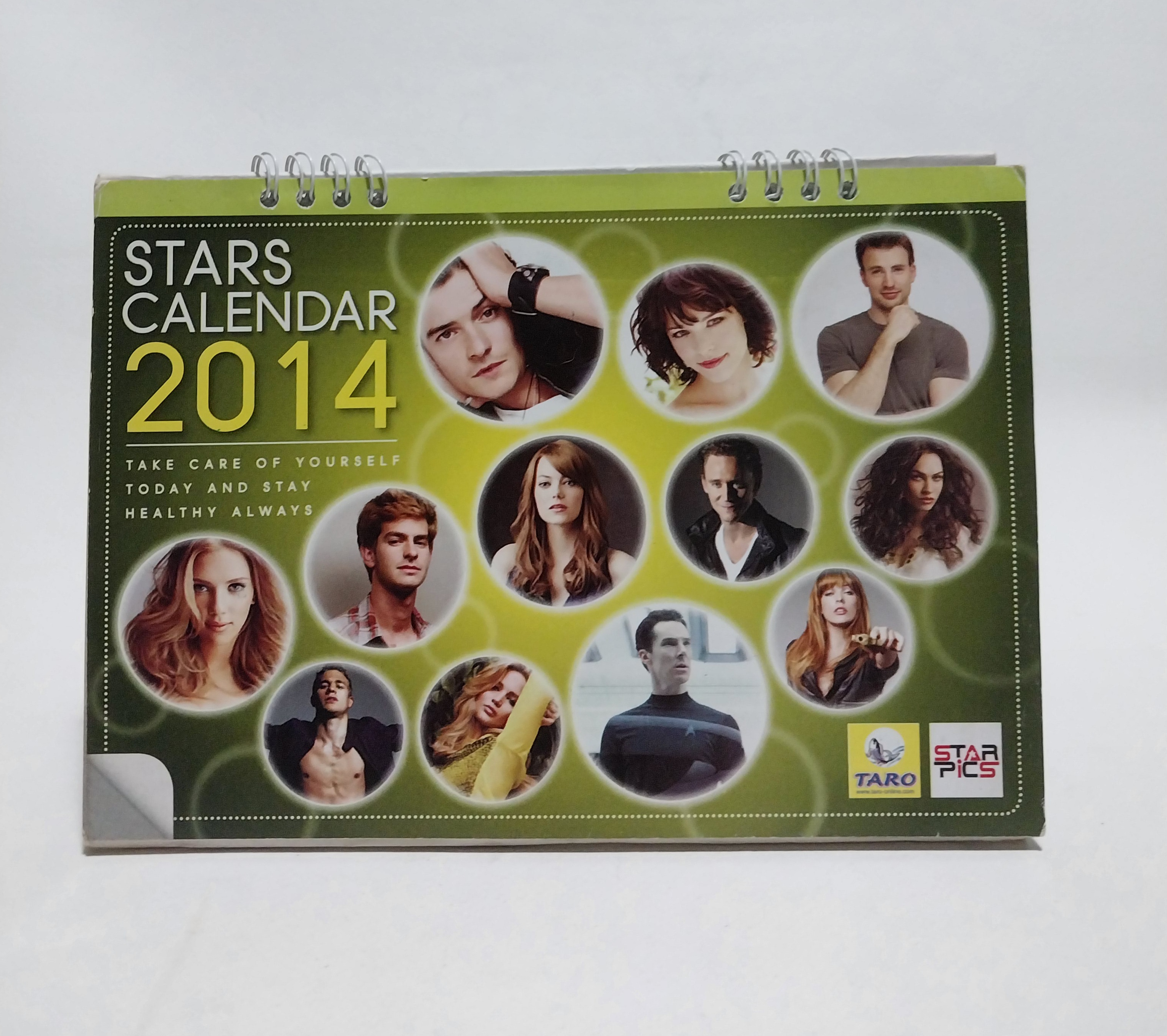 มีหลายภาพ ปฏิทินภาพดารา จาก Avenger และ ภาพยนต์ฮีโร่ Star Calendar2014