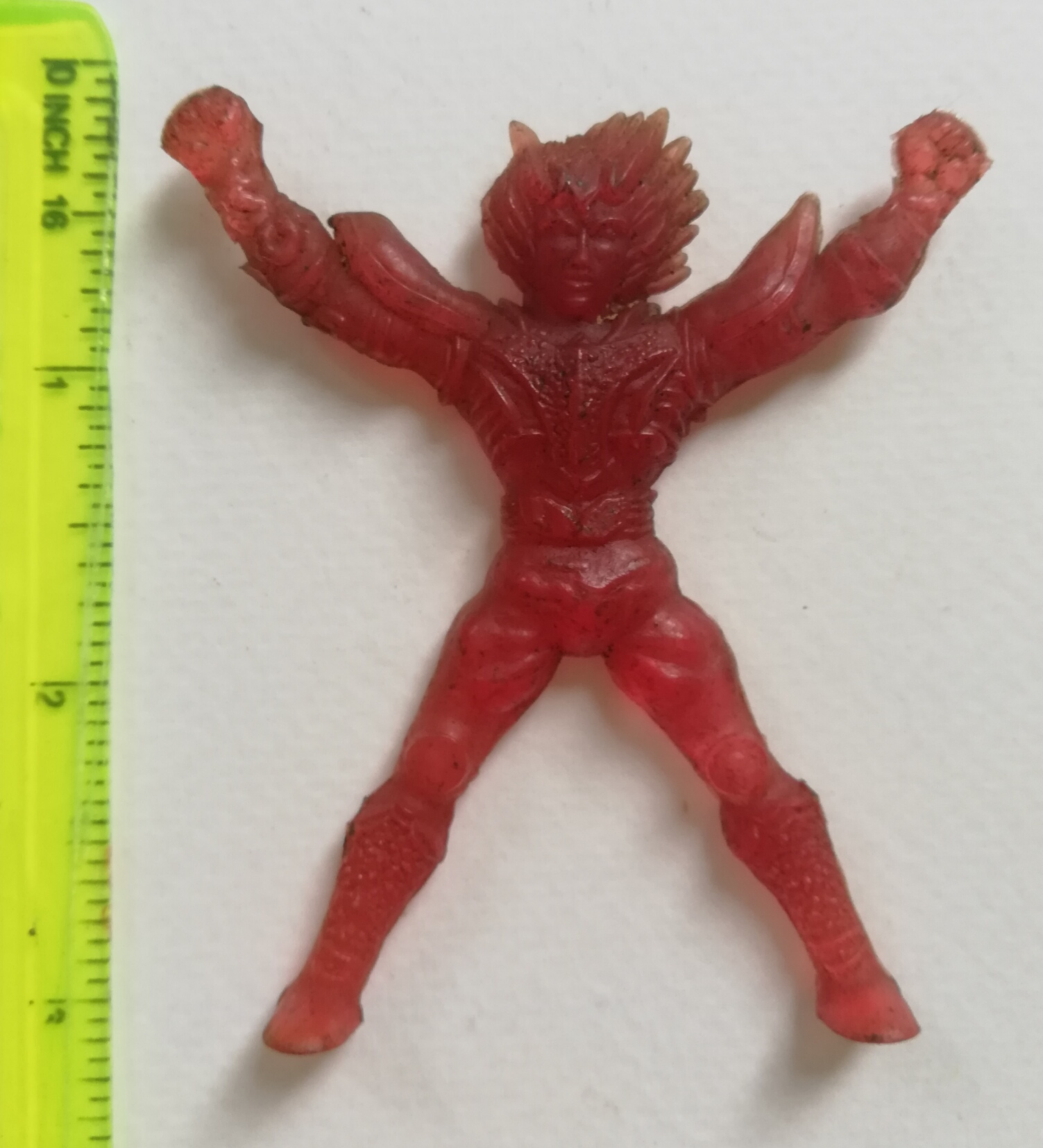 ตุ๊กตุ่นยางสีแดง ANTS แอ็นท์ 3 นิ้ว เซ้นต์เซย่า St Seiya