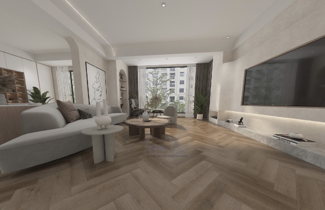 UF-H2306 SPC Herringbone 5 mm