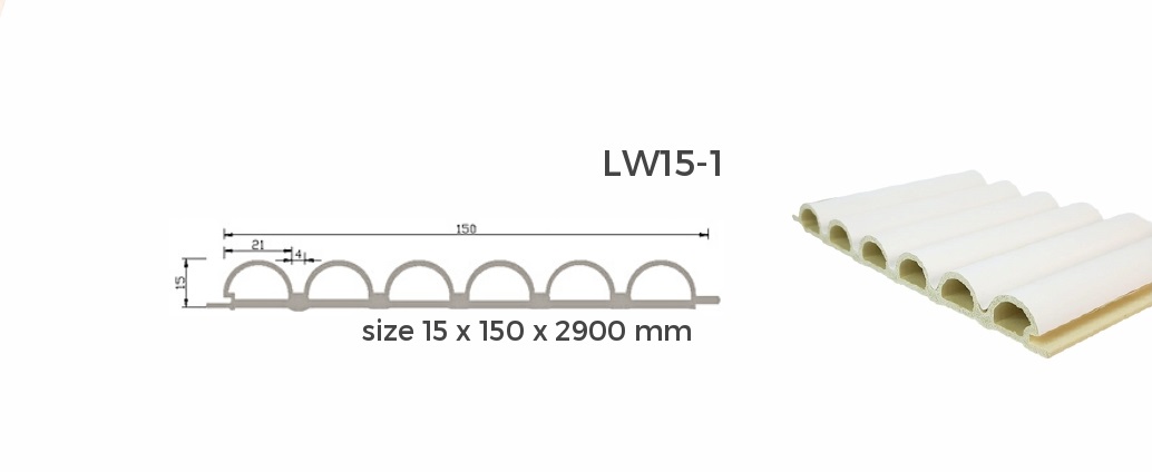 ไม้ระแนง WPC LW15-1