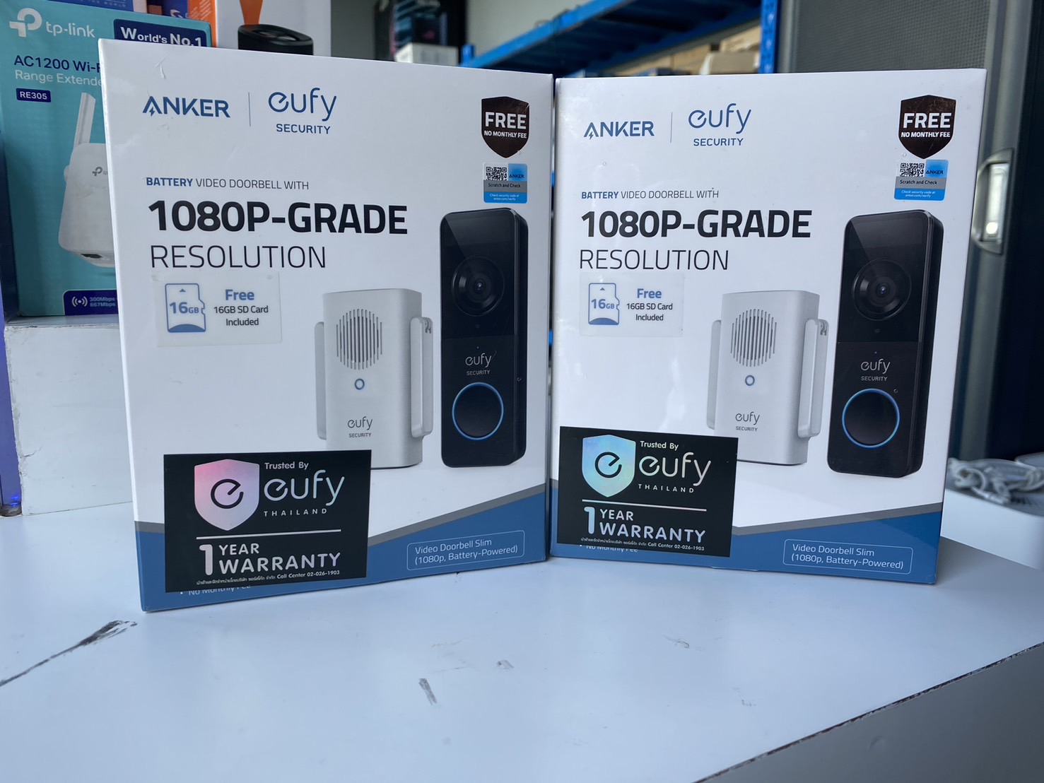 SmartCare Eufy Video Doorbell Slim กริ่งไร้สาย อัจฉริยะ