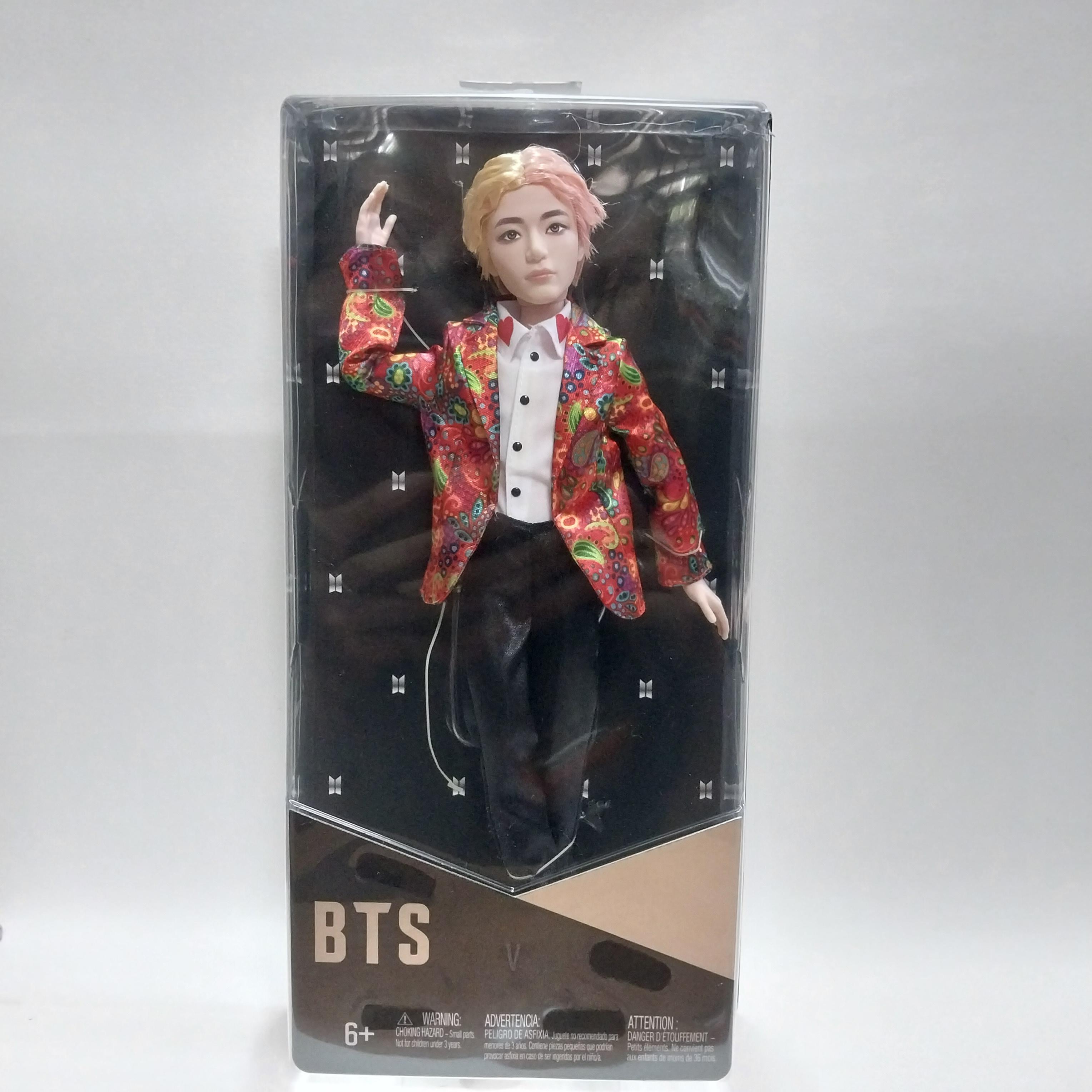 มีหลายภาพ มือ1 กล่องชำรุดบ้าง มีหลายภาพ ตุ๊กตาบอยแบรนด์เกาหลี BTS ของแท้แมทเทล