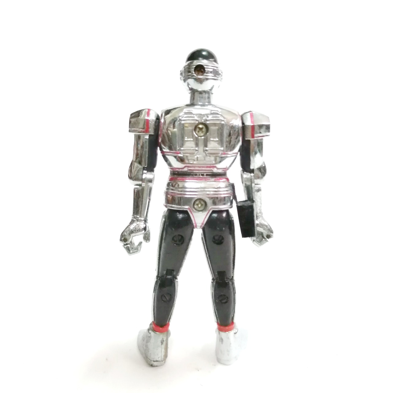 หุ่นเหล็ก มีบางส่วนเป็นพลาสติก จิ้งจอกอวกาศ จัสเปี้ยน มีรอย *** ไม่ทราบแบรนด์ มีตำหนิตามภาพ งานเก่าหายาก เก่าเก็บ มีรอย พิจารณาก่อนซื้อ