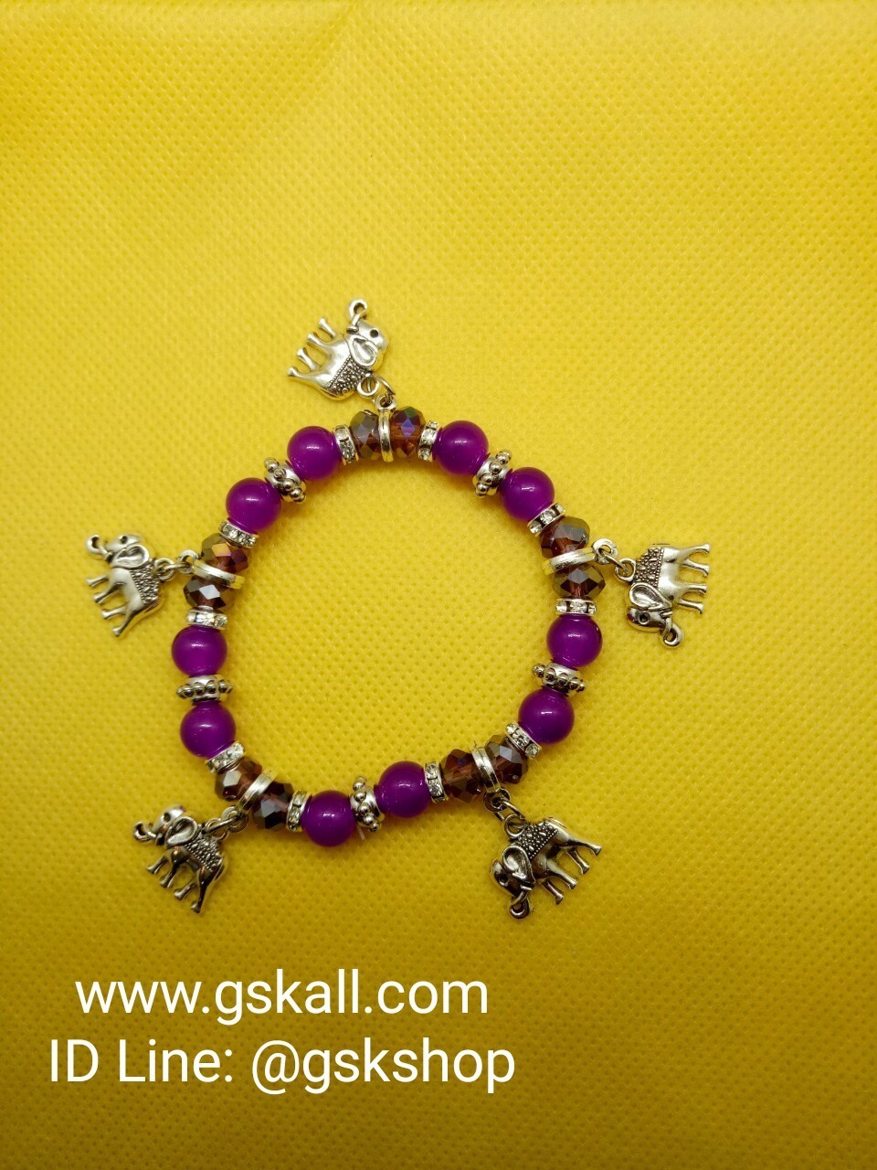 กำไลหินจี้ช้าง ใส่ได้ทุกโอกาส