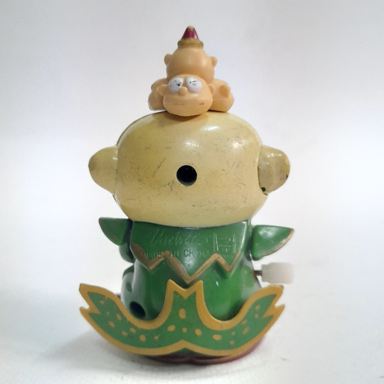 ฟิกเกอร์ พลาสติก***มีตำหนิตามภาพ ปังปอนด์ พรีเมี่ยม 7- 11 ในอดีต ชุดปังปอนด์ยักษ์วัดแจ้ง มือสองตามสภาพดีมีรอยบ้าง ลานไม่ทำงาน