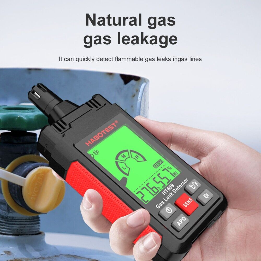 เครื่องตรวจจับแก๊สรั่ว Gas Leakage Detector HABOTEST รุ่น HT609