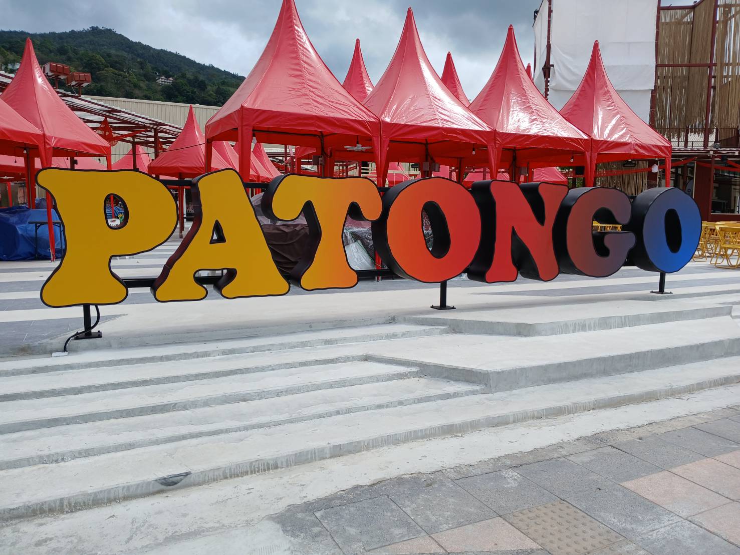 ป้ายตกแต่งงาน '' PATONGO ''