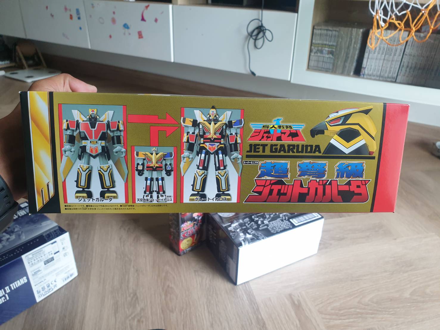 Super Mini Pla Torijin Sentai Jetman Super Dreadnought Class Jet Garuda