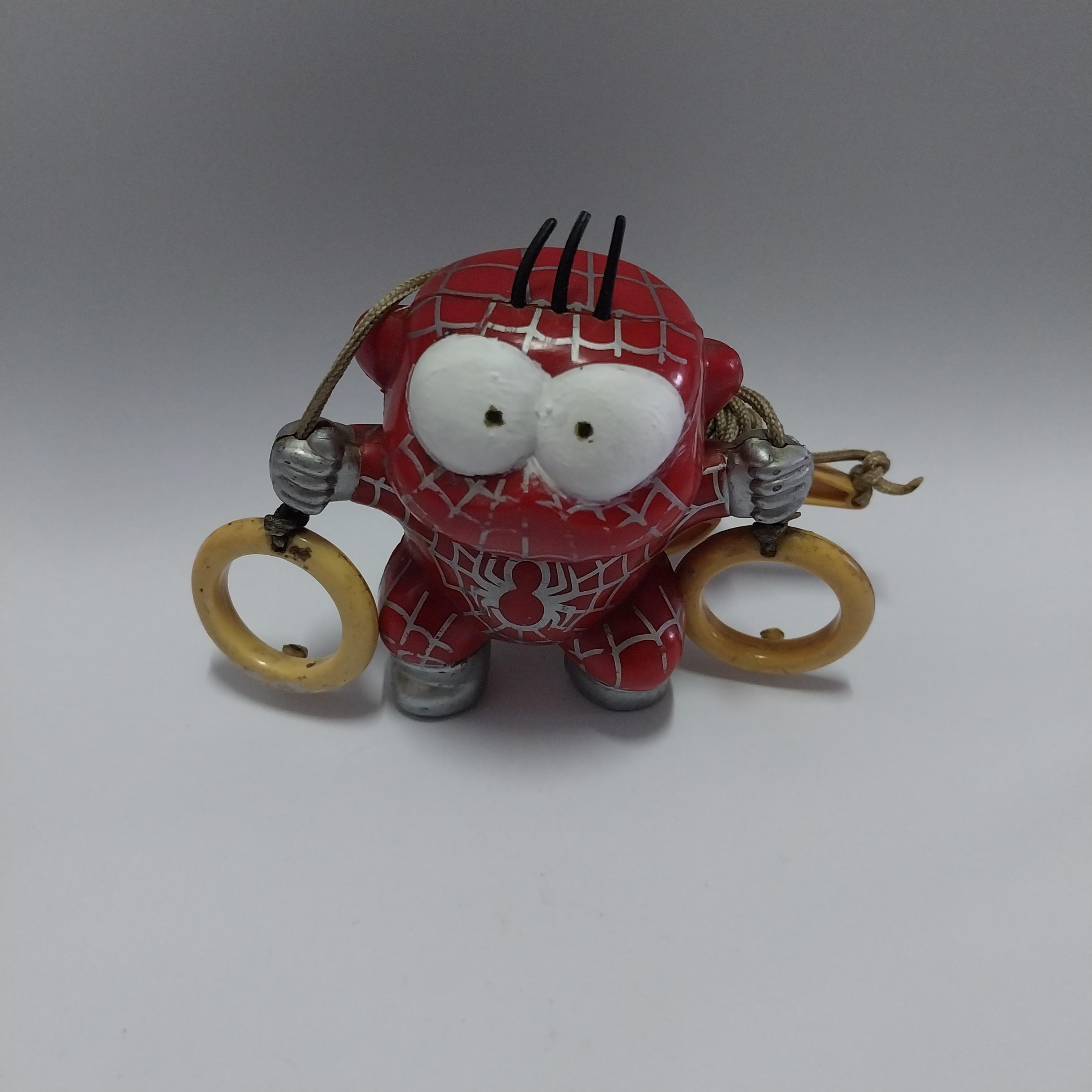 มีหลายภาพ**ซ่อมสีตา , มีตำหนิ,พรีเมี่ยม7-11 ชุด ปังปอนด์ สไปเดอร์ปอนด์ งานเก่าเก็บสภาพครบ