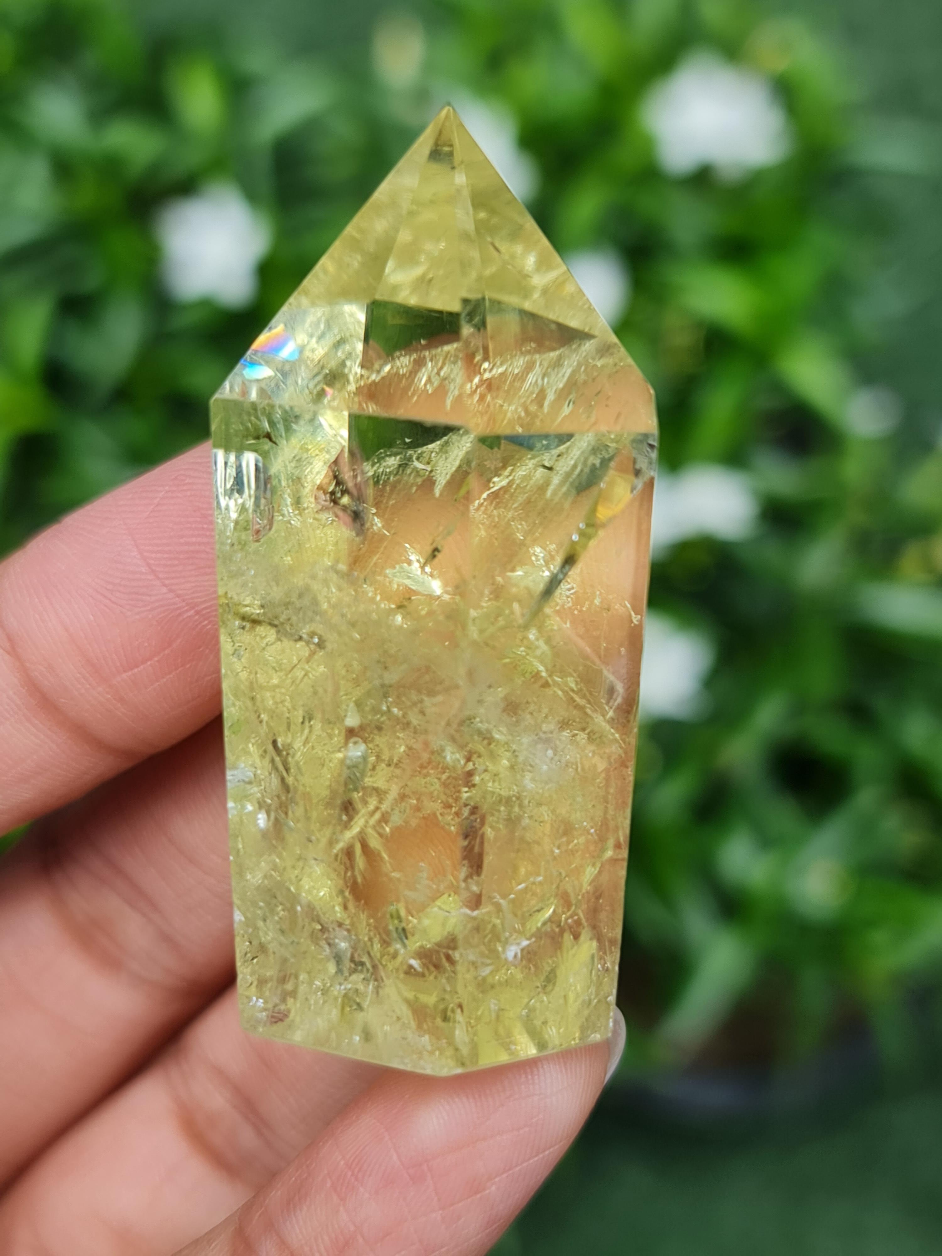 ก้อน ผลึก ซิทริน Citrine 226.45 กะรัต (Cts.) พลอยแท้ อัญมณีมงคลประจําวันเกิด เครื่องประดับพลอย