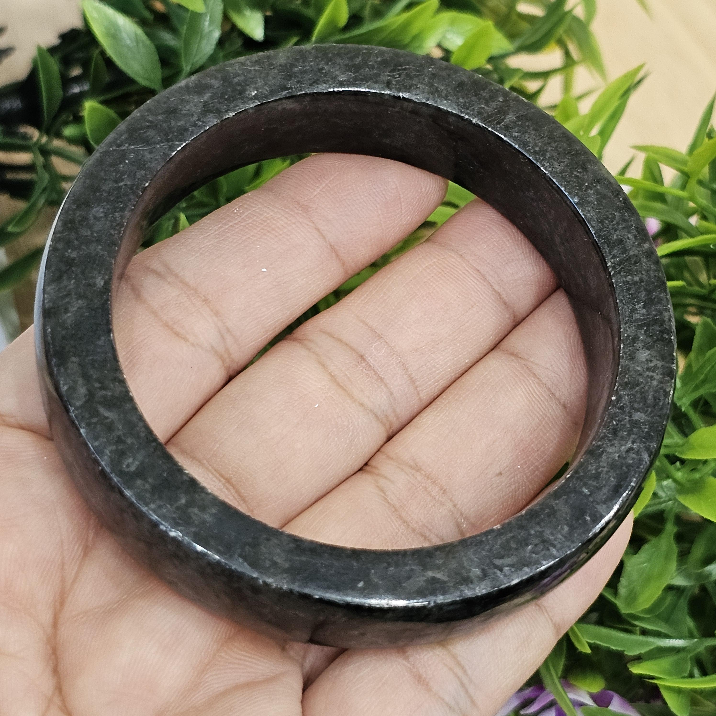 หยก พม่า แท้ Jade กำไลหยก (Jadeite bracelet) พม่า (Myanmar) 58.2 มม.