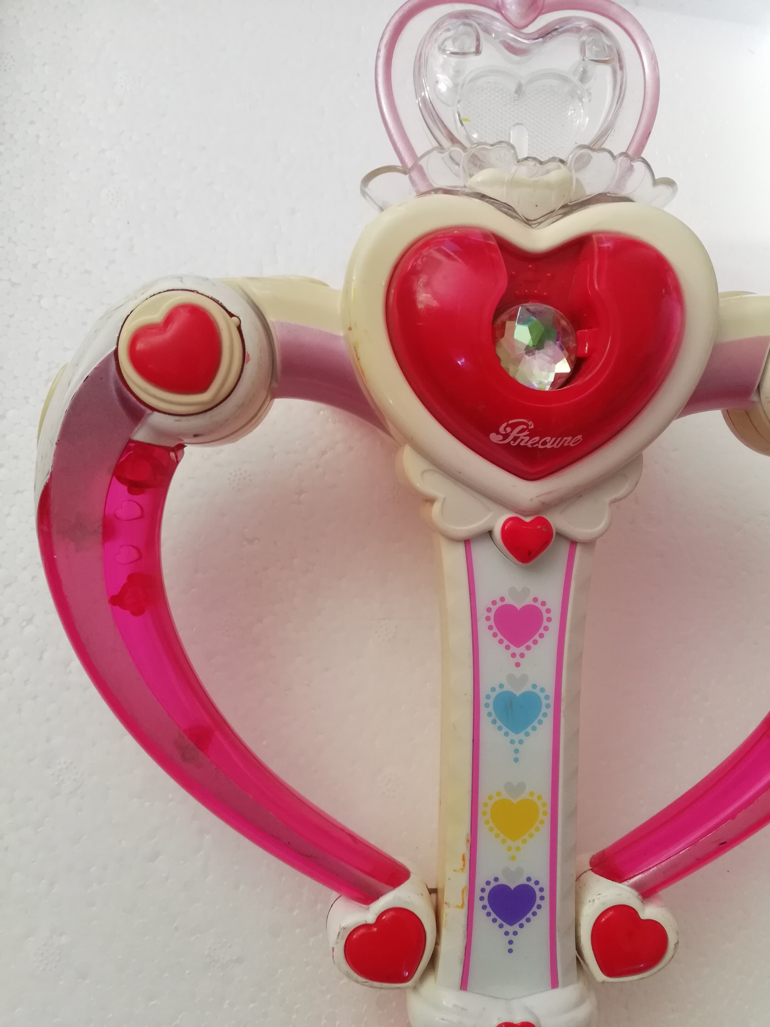 อุปกรณ์แปลงร่างเด็กผู้หญิง Precure **มีตำหนิ ตามภาพ **ไม่ลองถ่าน