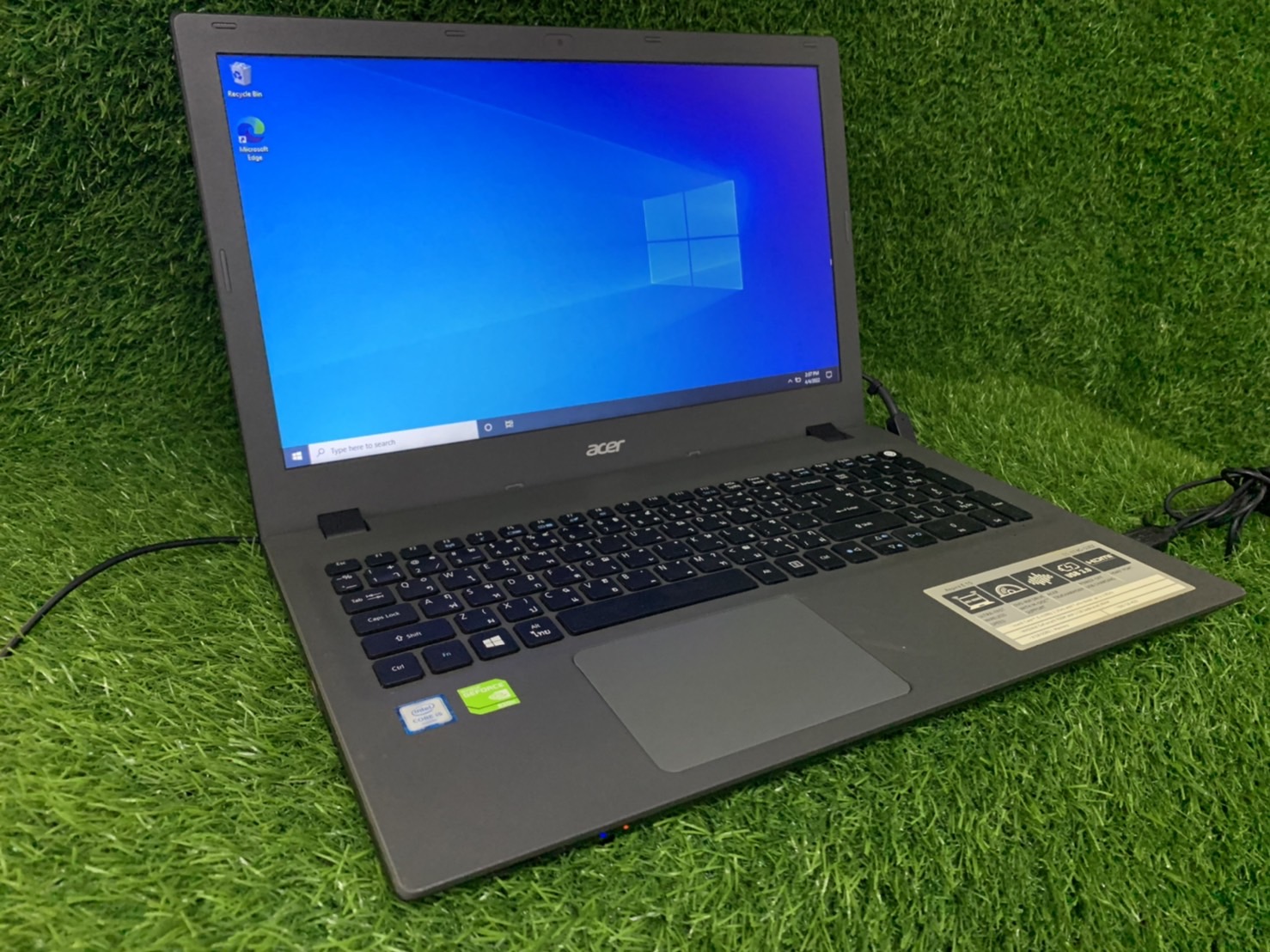 โน๊ตบุ๊ค Notebook Acer Aspire E5 - 15.6 inch แบตเสื่อม ไมค์เสีย สินค้ามีประกัน