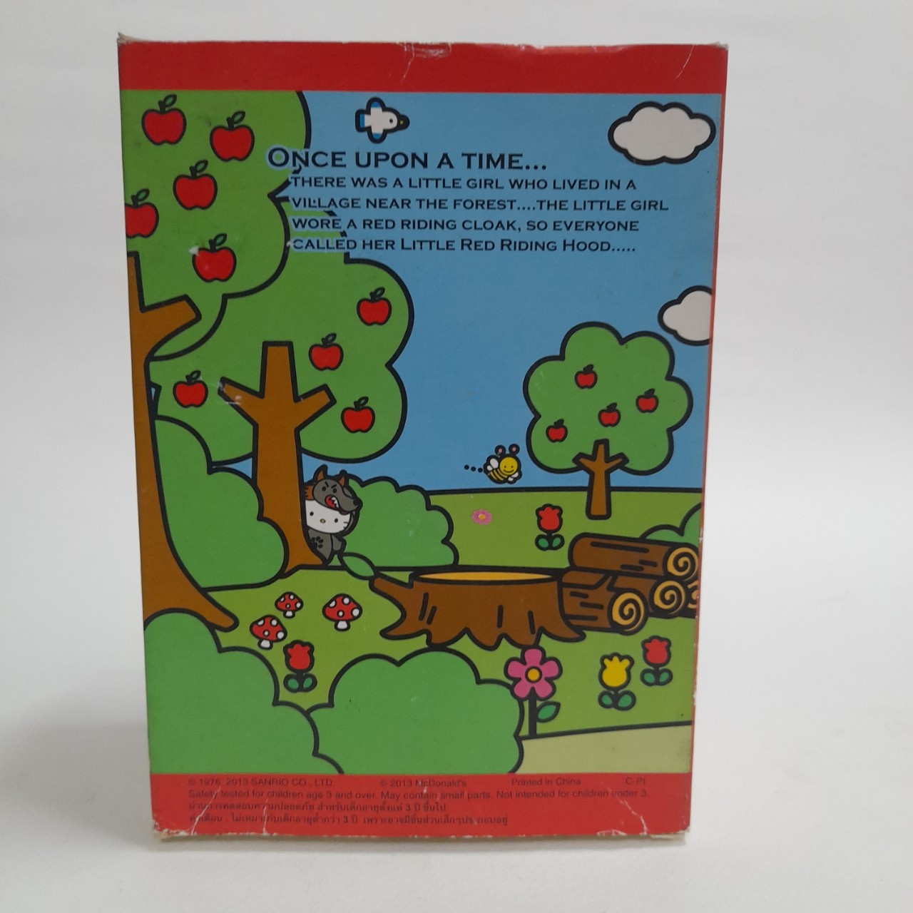 ตุ๊กตา คิตตี้ หนูน้อยหมวกแดง พรีเมี่ยม แมคโดนัลด์ ชุดแฟรี่เทลล์ งานในกล่องมือสองสภาพดี ขนาดตามรูป