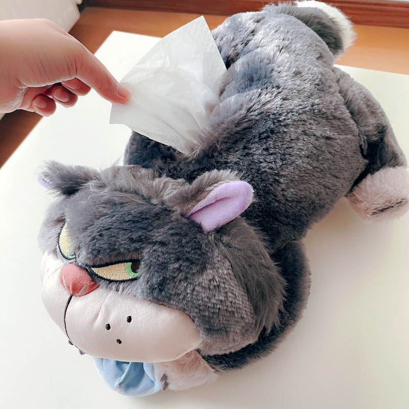 (PER-ORDER) ที่ใส่กระดาษทิชชู Lucifer cat