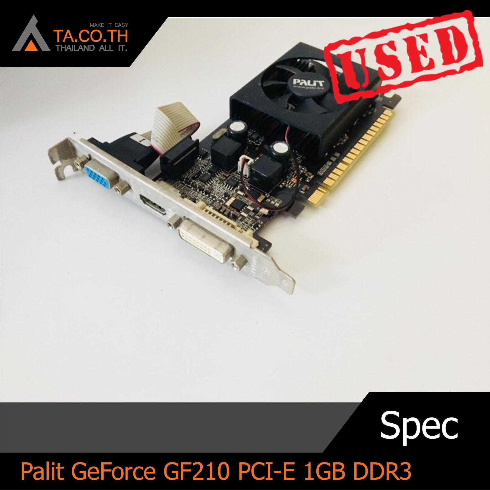 Palit GeForce GF210 PCI-E 1GB DDR3 64BIT