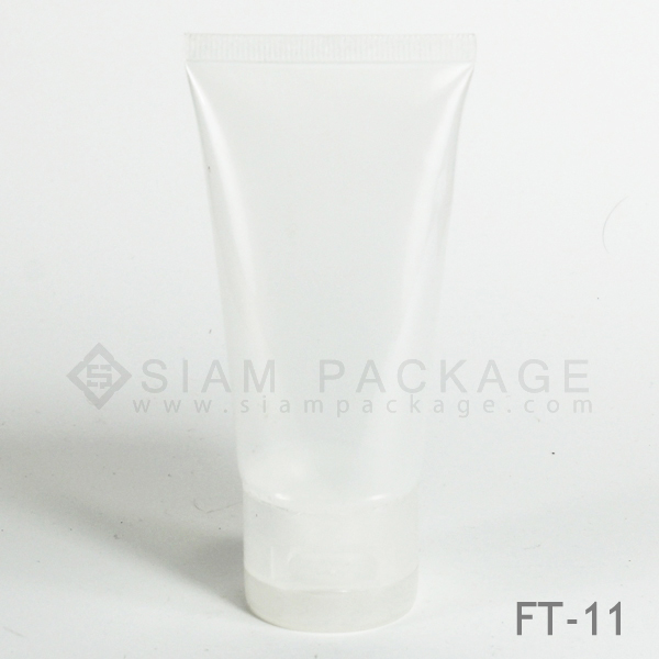 หลอดโฟม หลอดครีม หลอดใสฝาฟลิบ รหัส FT-11