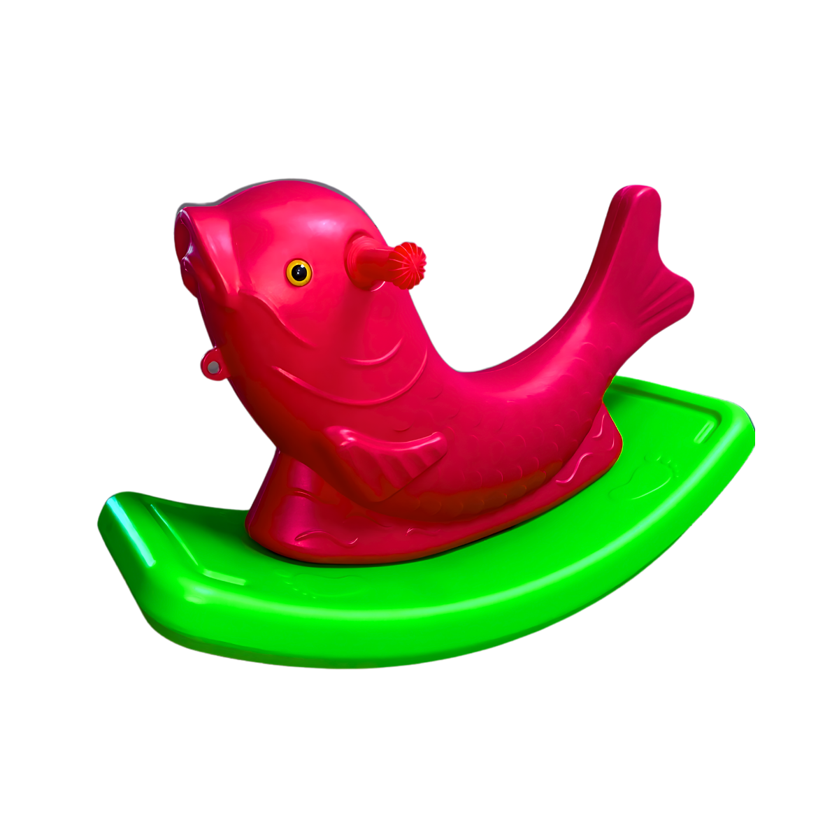 โยกเยก ม้าโยก โยกเยกปลา 2 สี (โยกเยก 1 ที่นั่ง) Rocking Horse Rocking Two Colors Fish