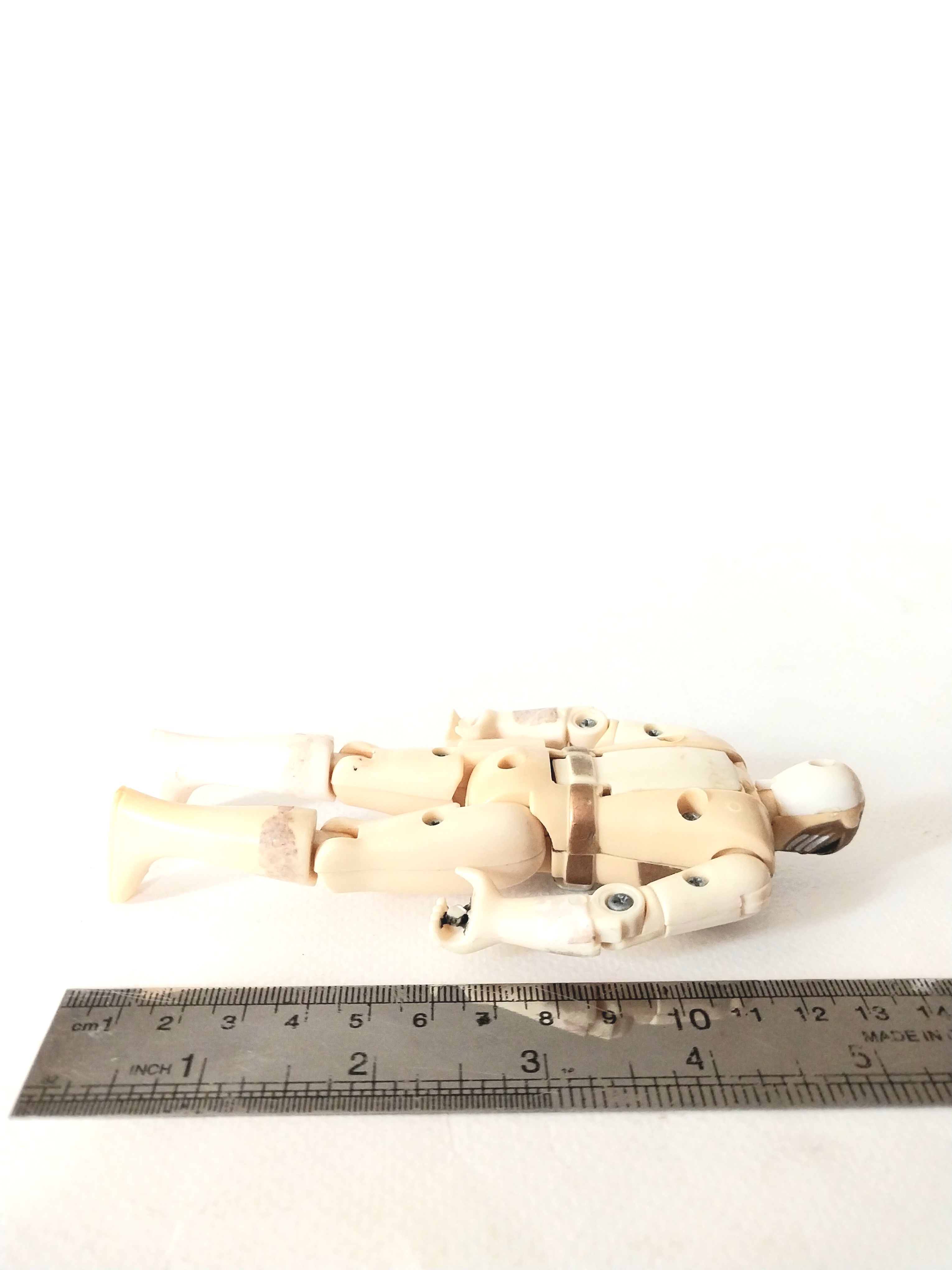 มีหลายภาพ, กดเข็มขัดไม่เด้ง ต้องพับเอง ,ตุ๊กตาแปลงร่าง ไวท์เรนเจอร์ จากขบวนการ์ เพาเวอร์เรนเจอร์ ขนาดตามรูป แปลงร่างได้