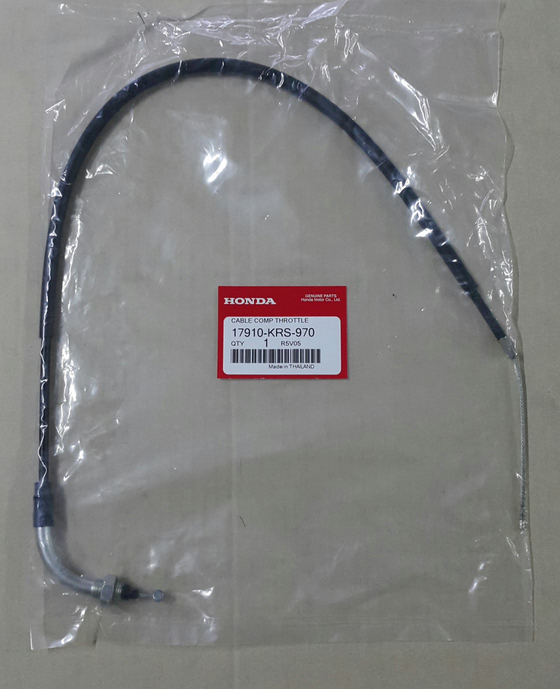 สายคันเร่ง เวฟ100D,S,(2ตา)