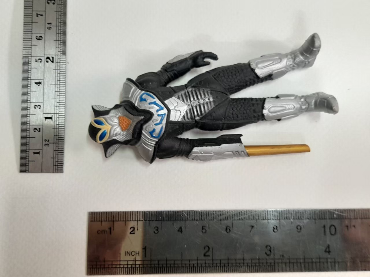 ซอฟ 4 นิ้ว สัตว์ประหลาด อาเมอร์เมฟิรัส จาก อุลตร้ามอนสเตอร์ ขนาดตามรูปมือสองสภาพดีมีรอยบ้าง มีปั๊ม