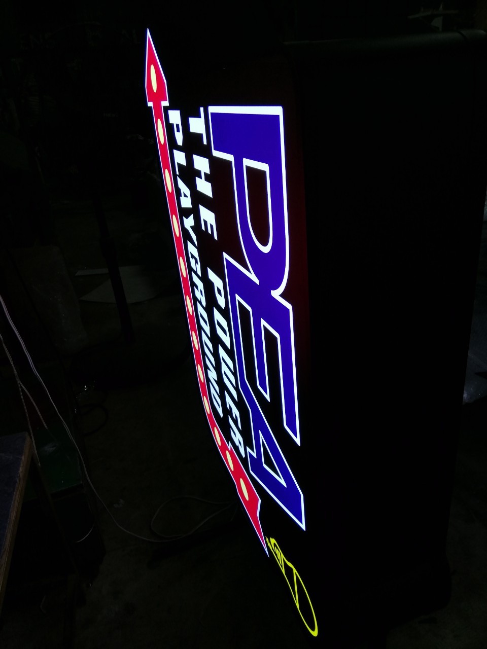 งานป้ายกล่องไฟ