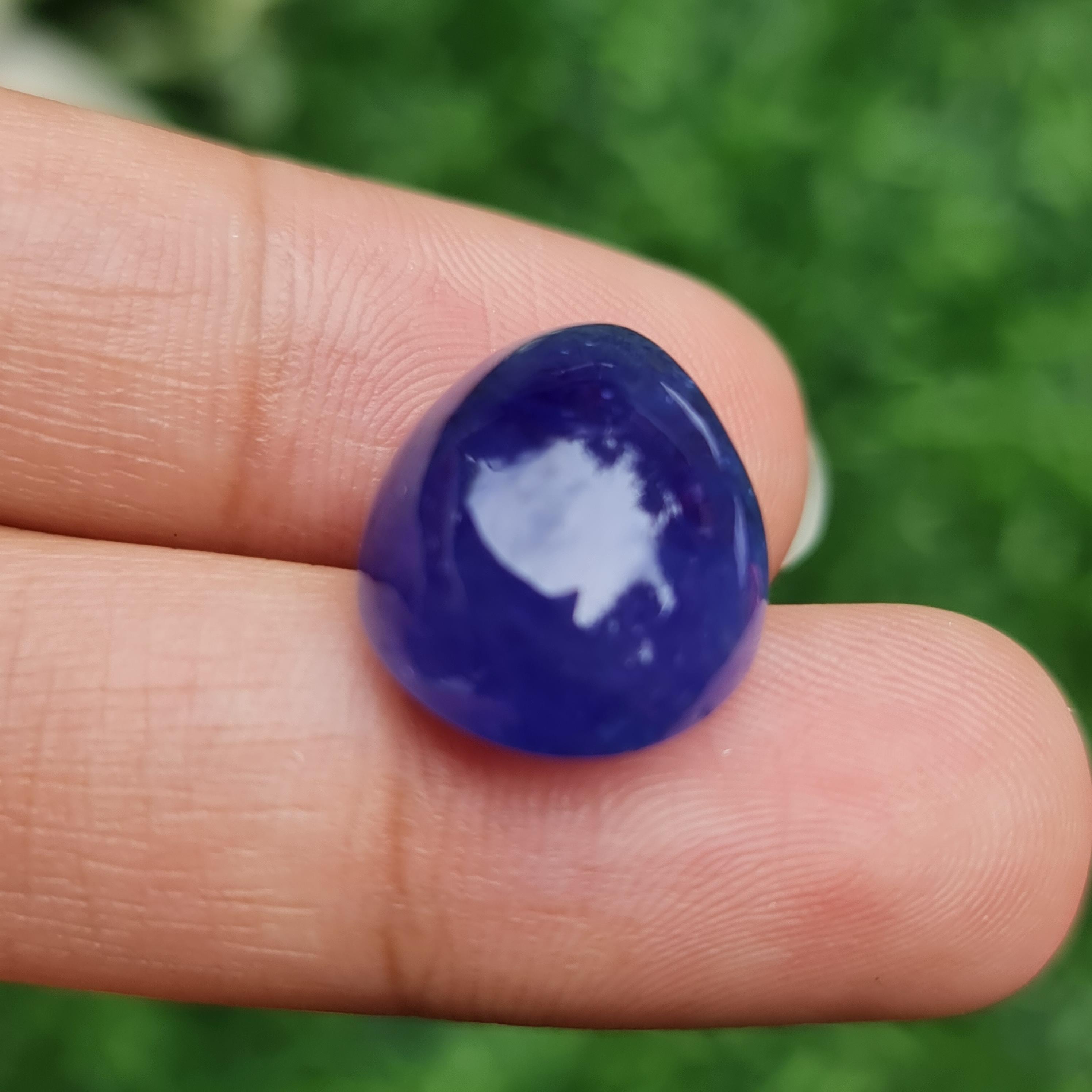 พลอย แทนซาไนท์ Tanzanite 20.60 กะรัต (Cts.) พลอยแท้ อัญมณีมงคลประจําวันเกิด เครื่องประดับพลอย