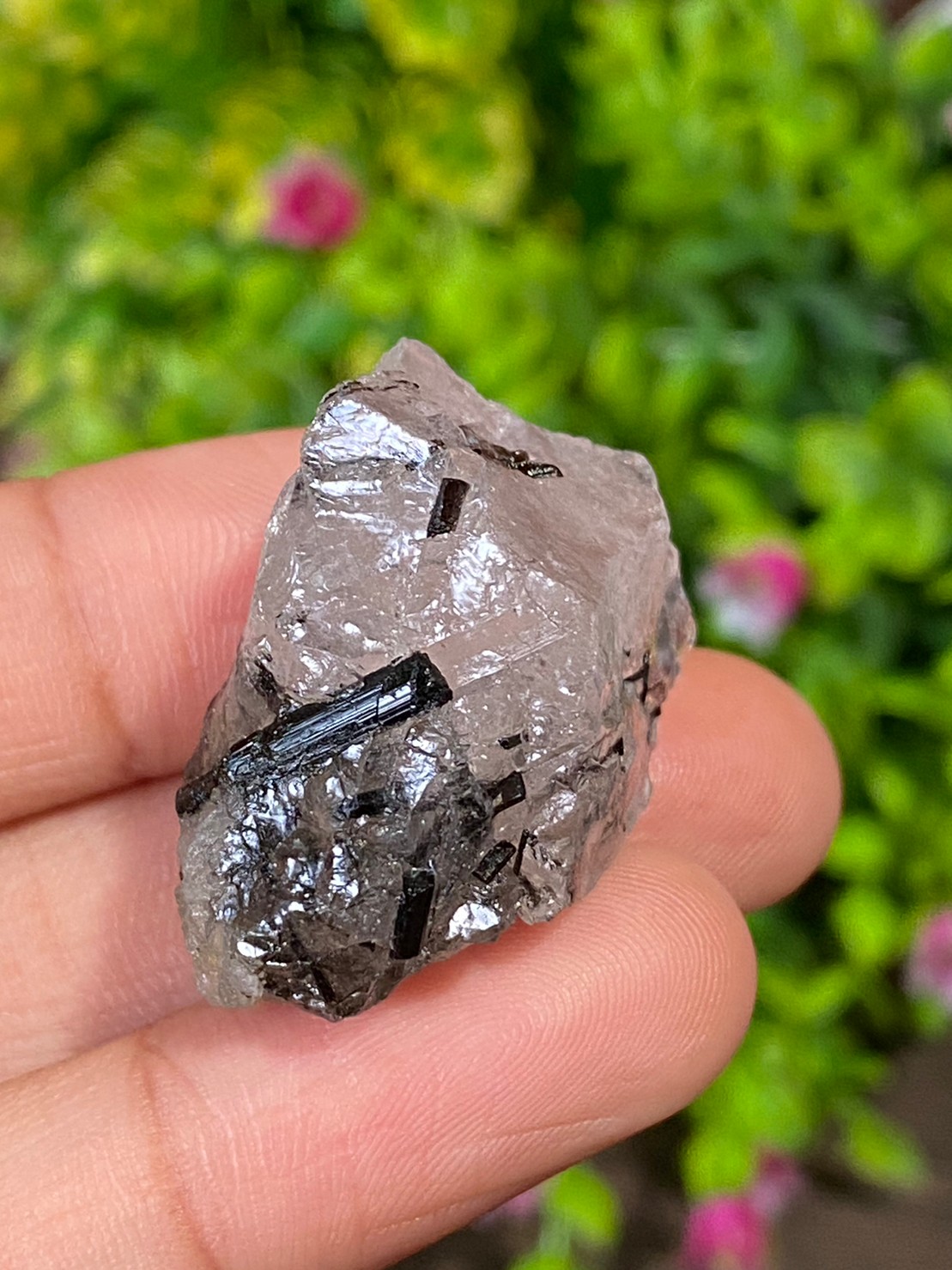 ก้อน ไหมดำ ควอตซ์ แก้วขนเหล็ก Black Rutilated Quartz Rough 80.46 กะรัต Cts. พลอยแท้ อัญมณีมงคลประจําวันเกิด เครื่องประดับพลอย