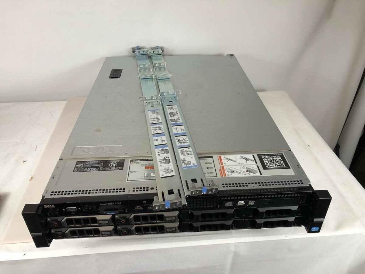 Dell R720 E5-2640 x2 Ram 256 GB SAS 6 TB x8 power x2