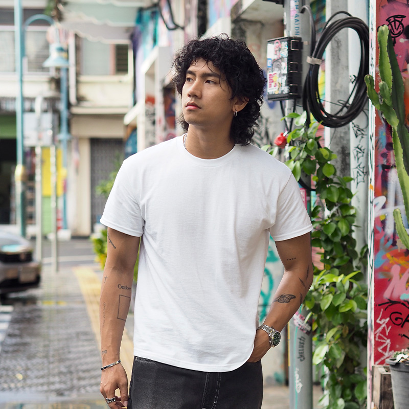 เสื้อยืด GILDAN 02B00 อุลตร้า บ็อกซี