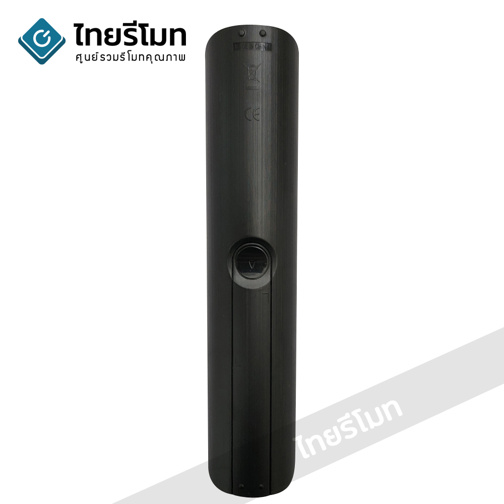 รีโมทสมาร์ททีวี ฮุนได Hyundai รุ่น HDNF (Smart TV) จุดสังเกต: ปุ่มกลาง ปุ่มSET/ปุ่มYouTube/ปุ่มNetflix