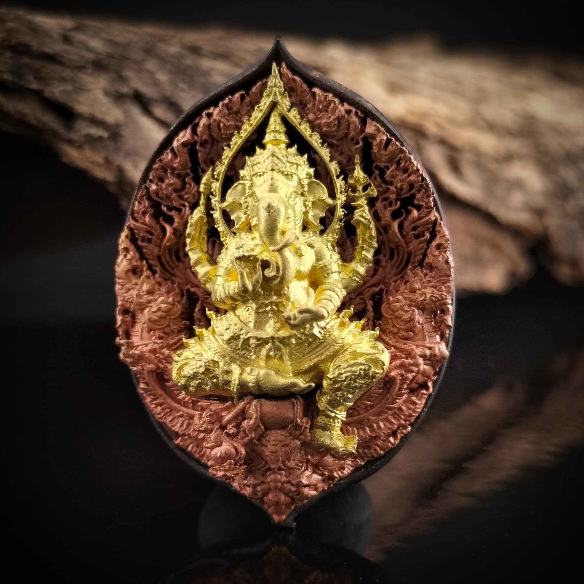 พระพิฆเณศหลังพญาครุฑ รุ่น จิตสมปรารถนา