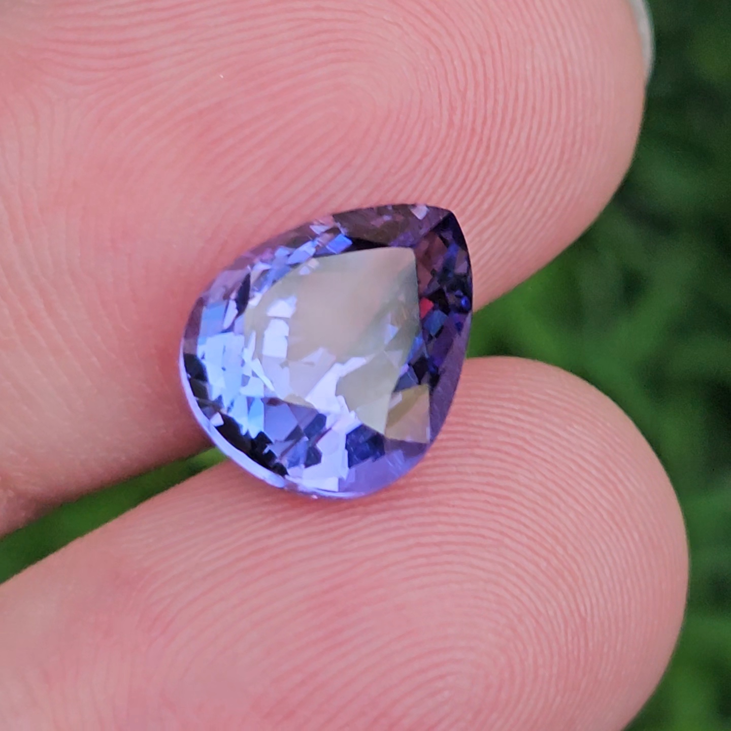 พลอย แทนซาไนท์ Tanzanite 5.30 กะรัต (Cts) พร้อมใบเซอร์ พลอยแท้อัญมณีมงคล ประจําวันเกิด เครื่องประดับพลอย